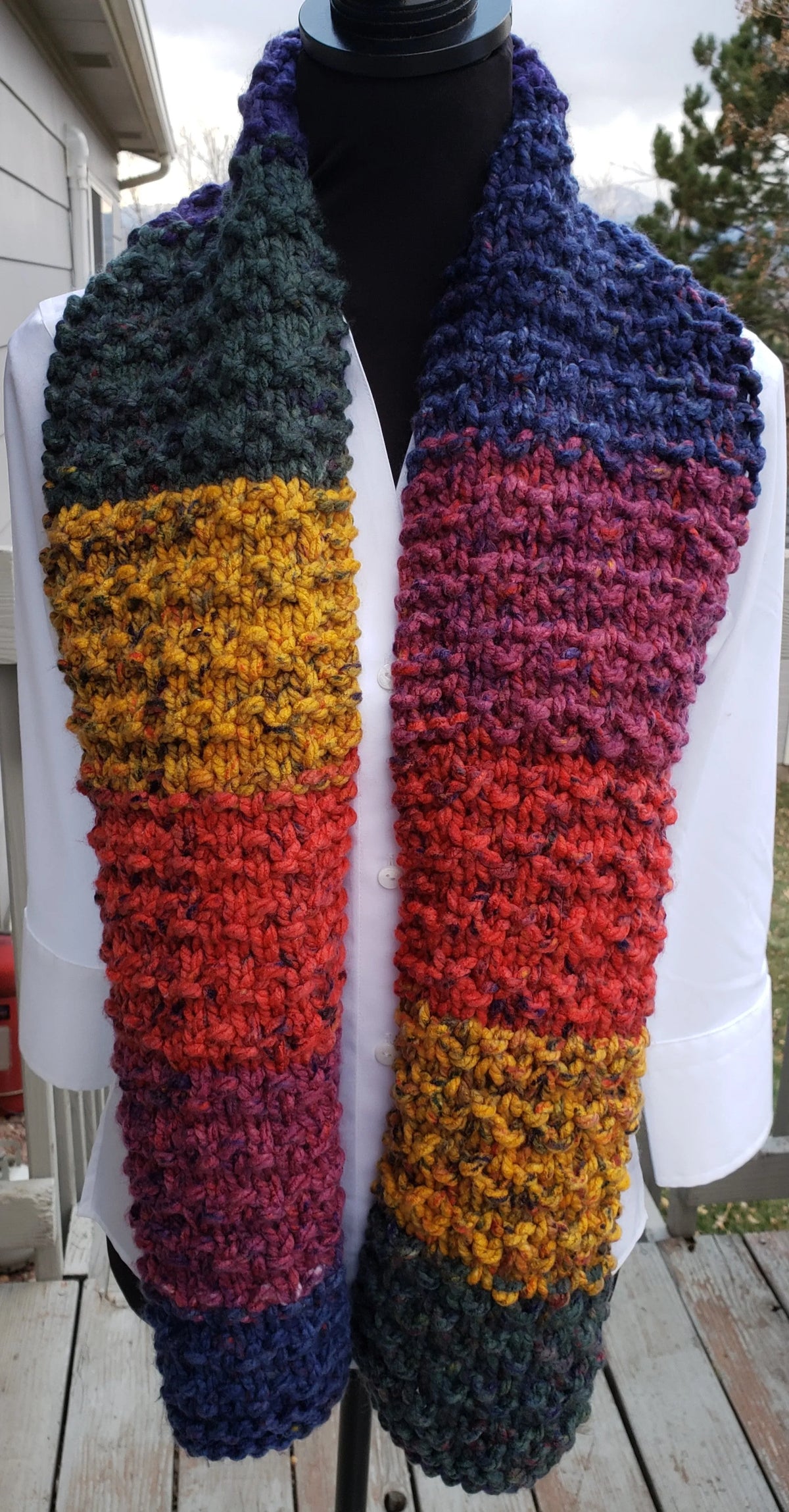 Golden October Scarf