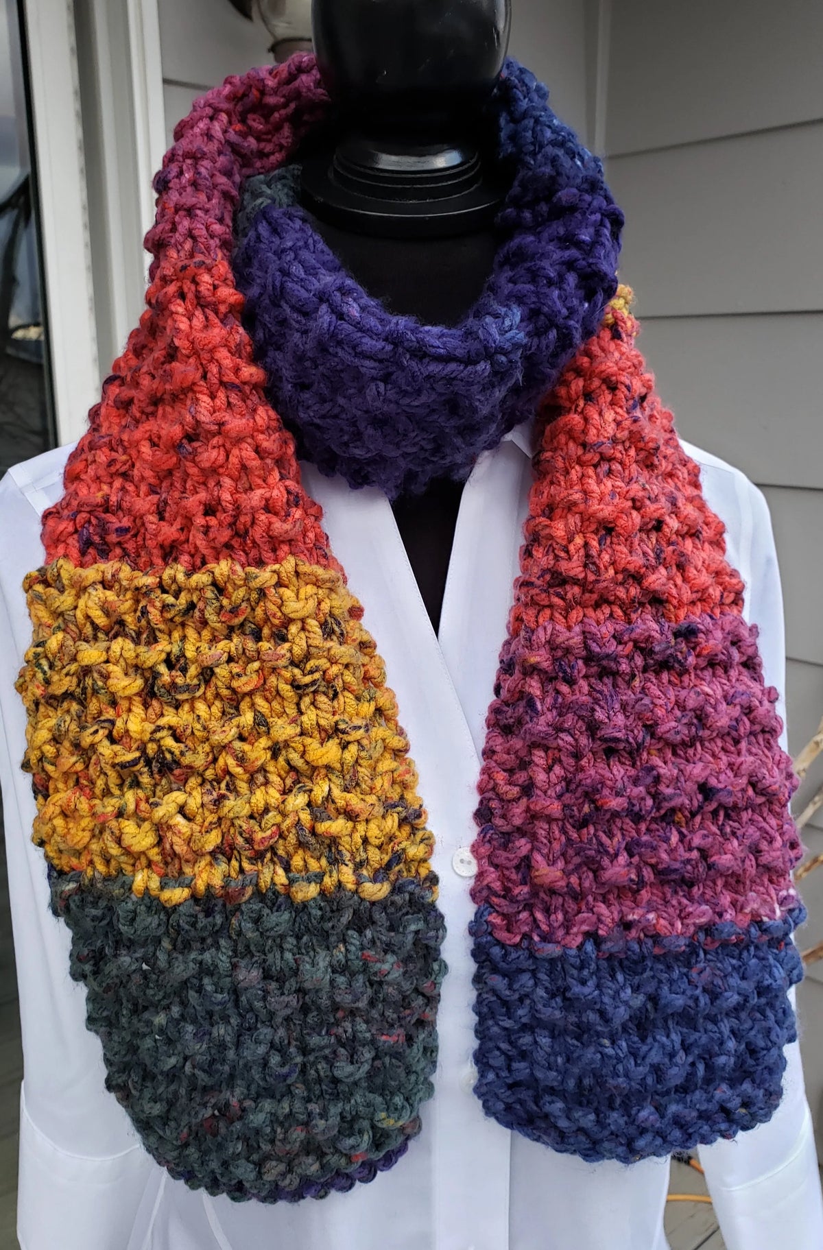 Golden October Scarf