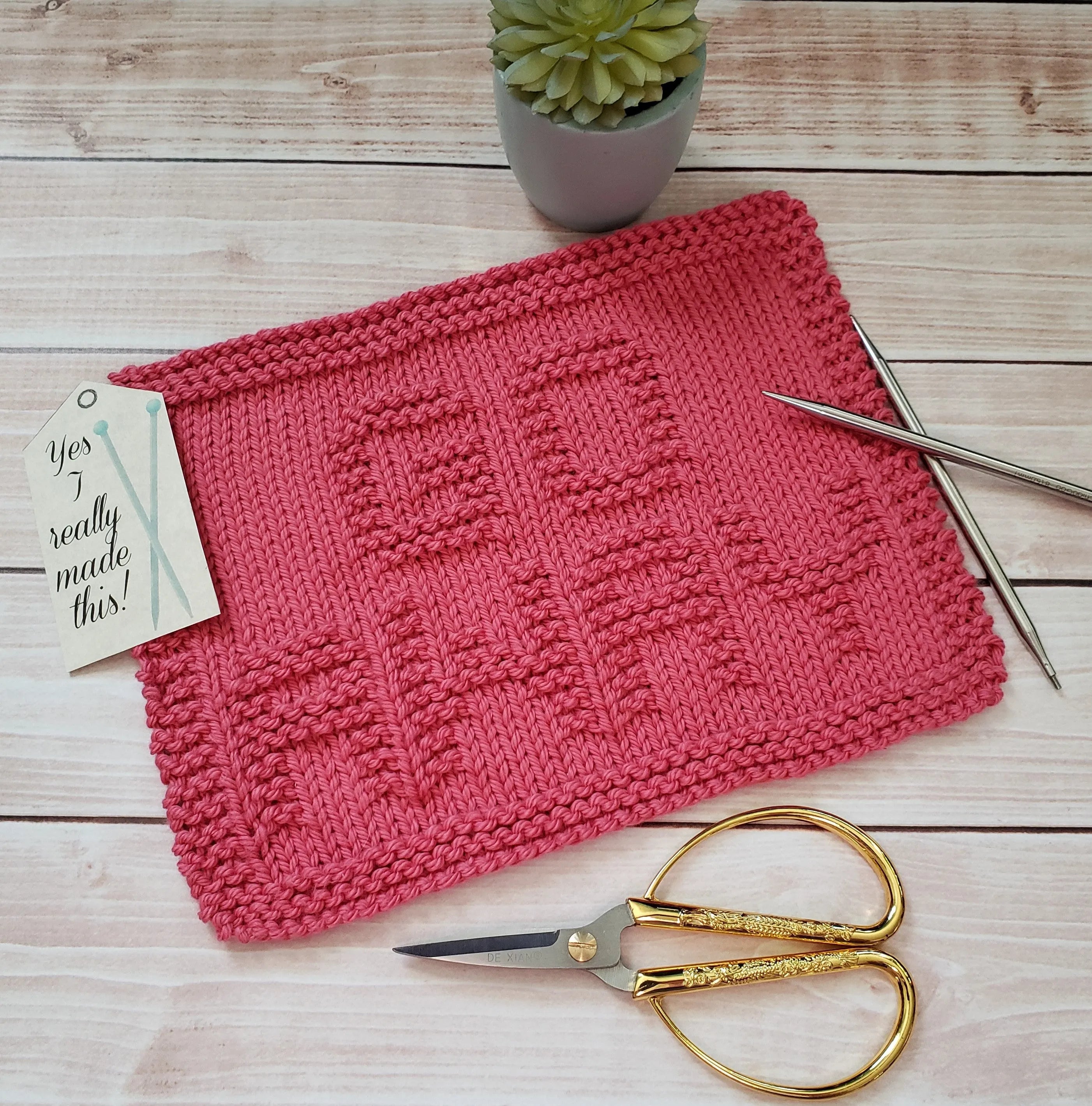 Go Away Dishcloth