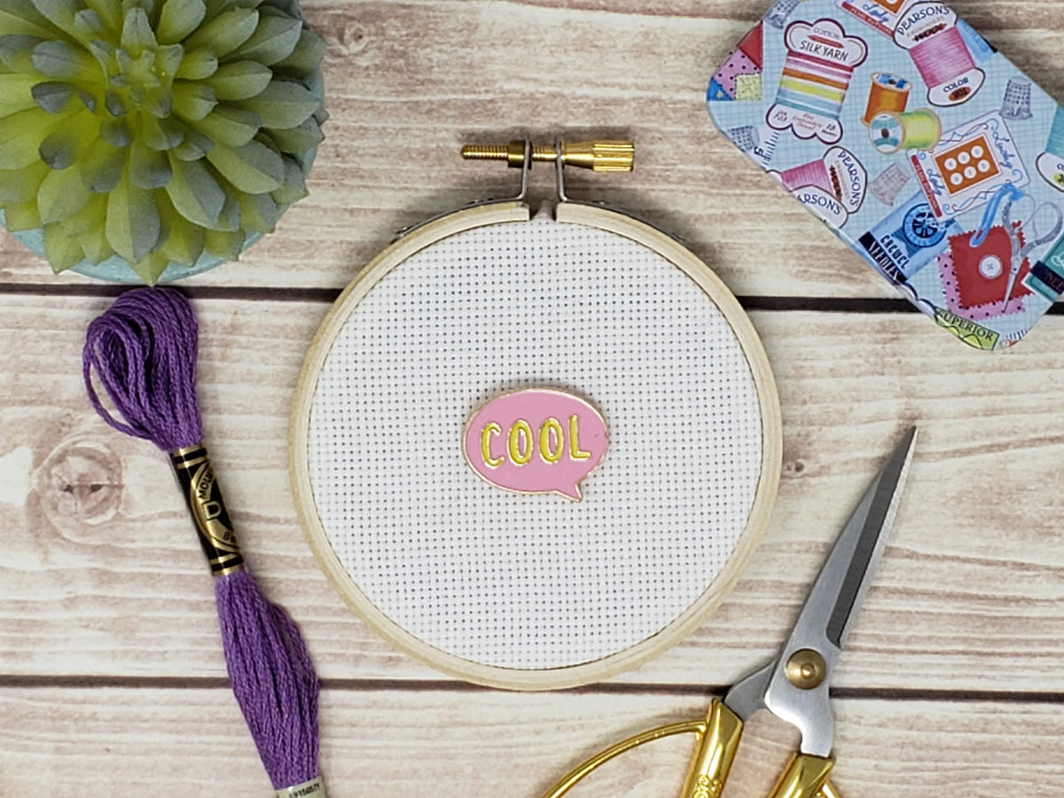 Cool Thought Bubble Needle Minder