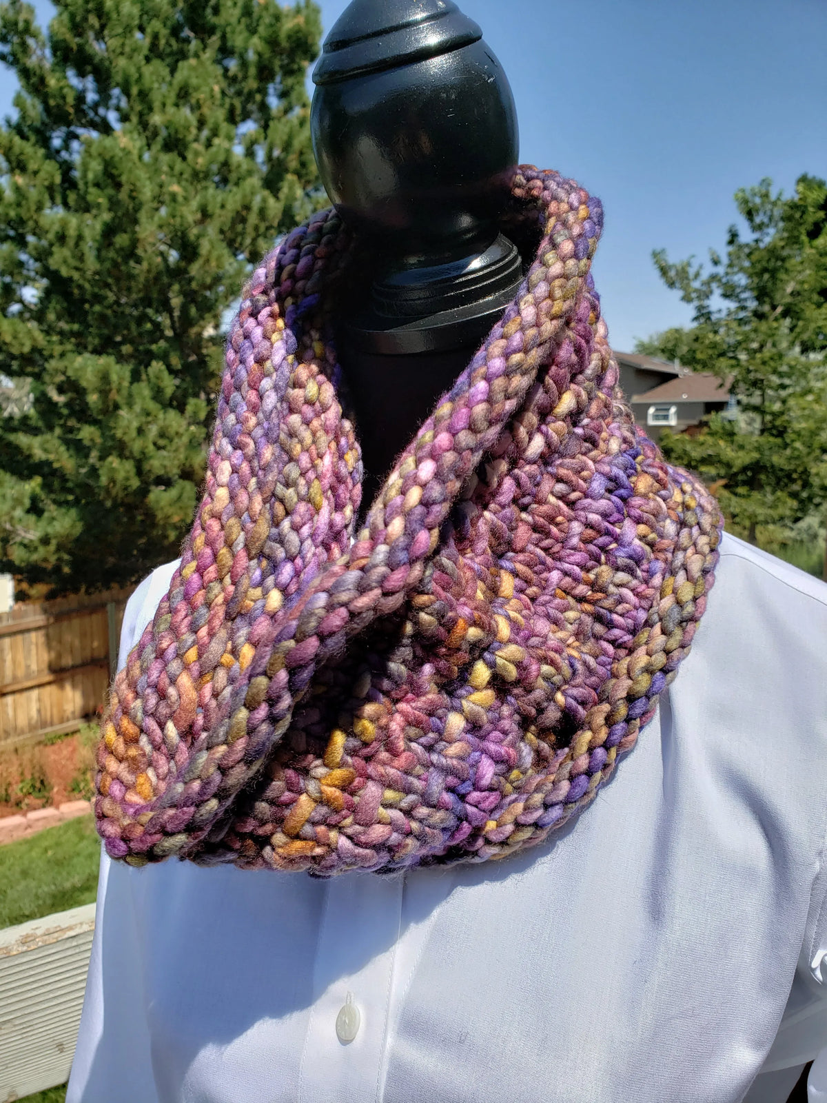 Rachael Cowl PDF Pattern - Simple Knit Neck Warmer - Easy Beginner Knitting Projects