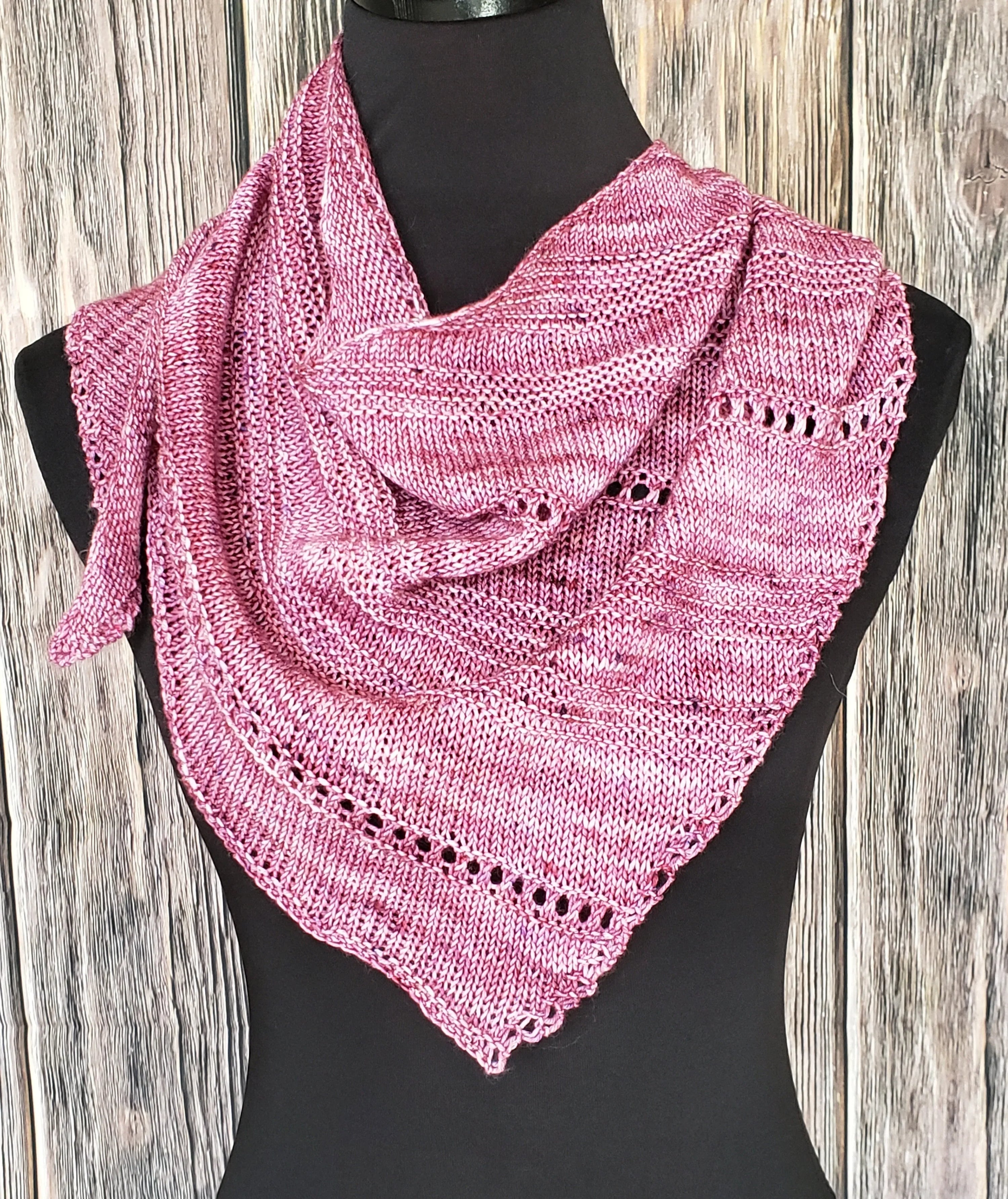 TV Knitting Scarf - Shawl