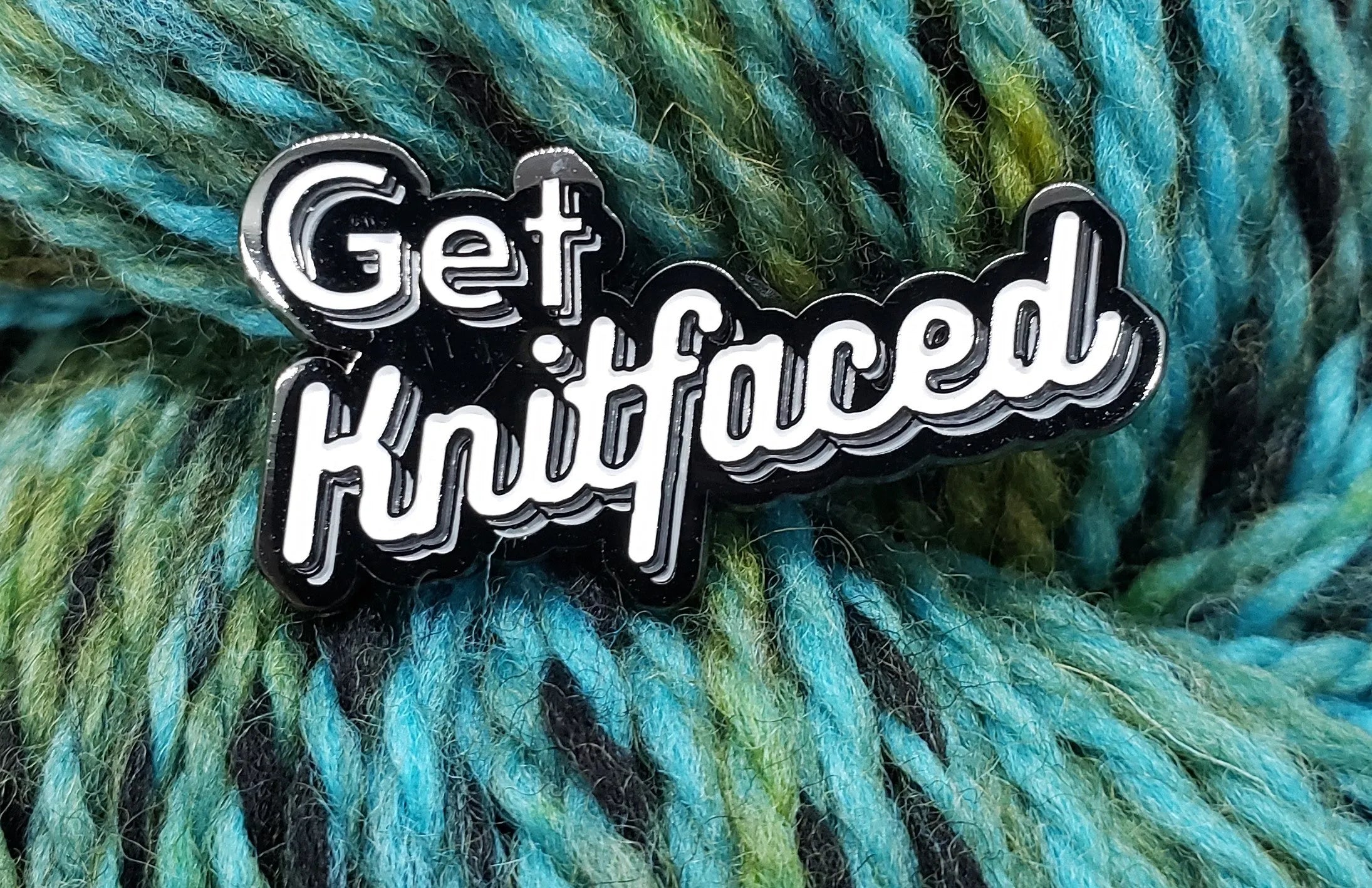 Get Knitfaced Enamel Pin
