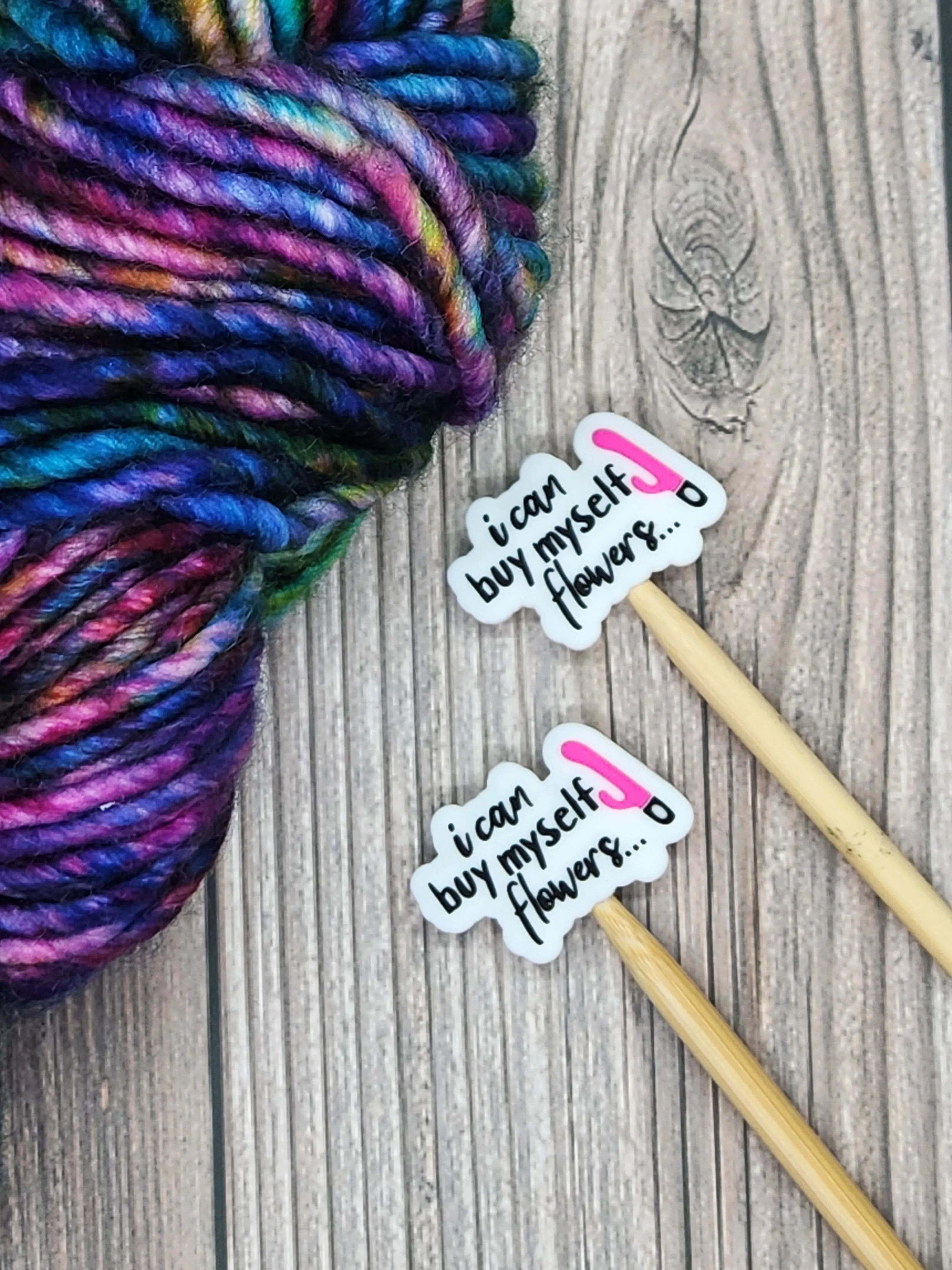 I Can Buy Myself Flowers Stitch Stoppers