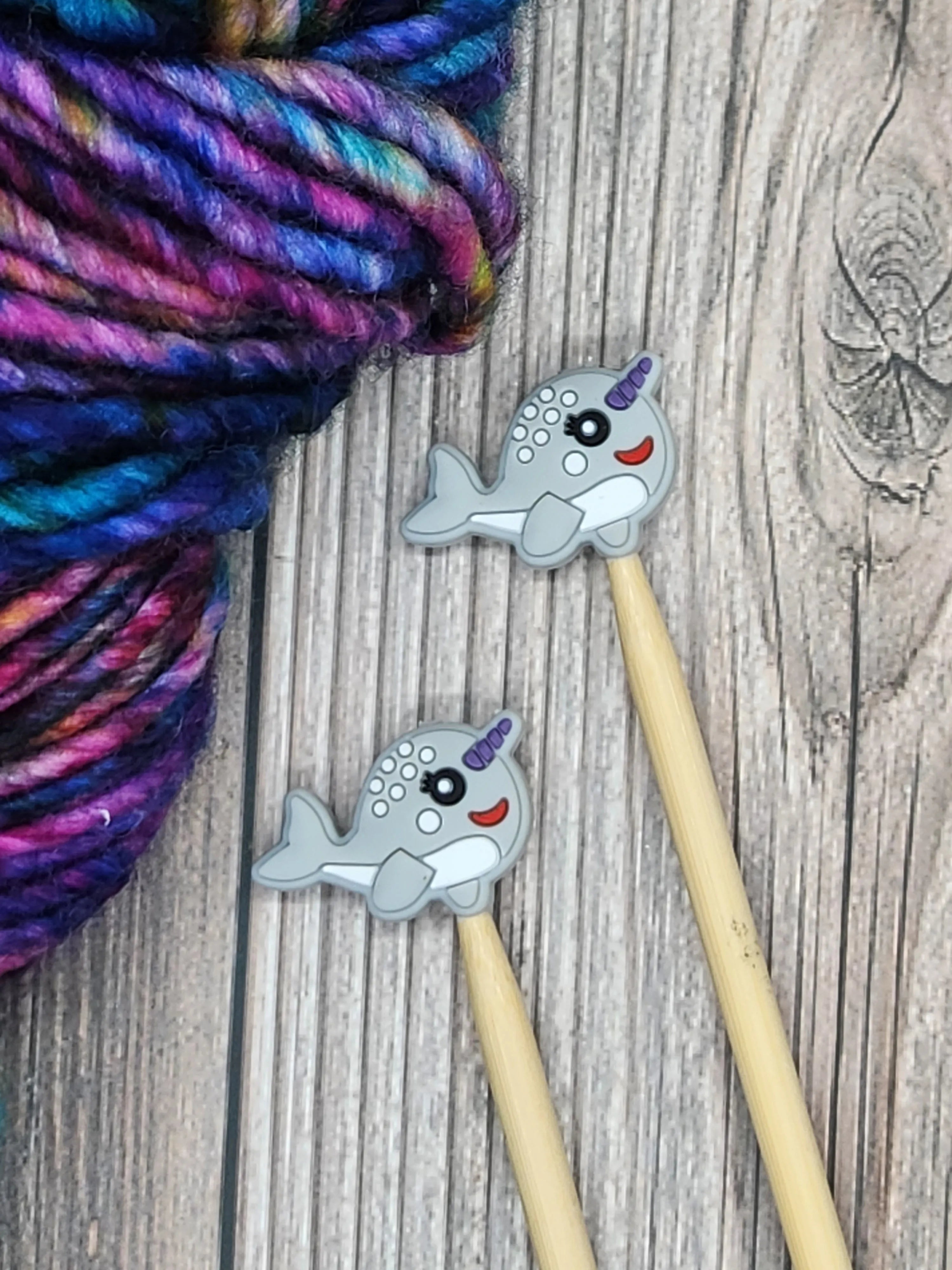 Narwhal Stitch Stoppers