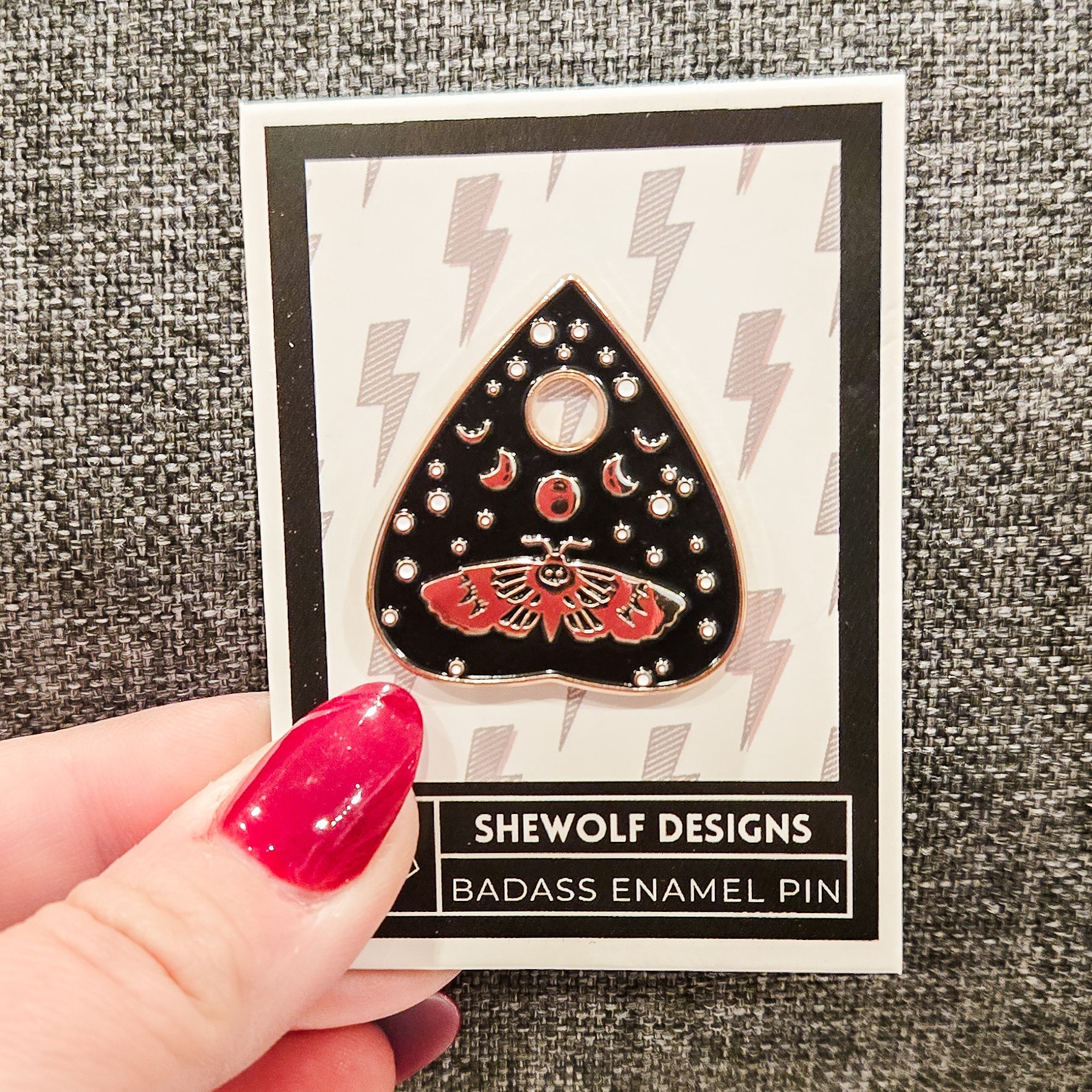 Planchette Enamel Pin