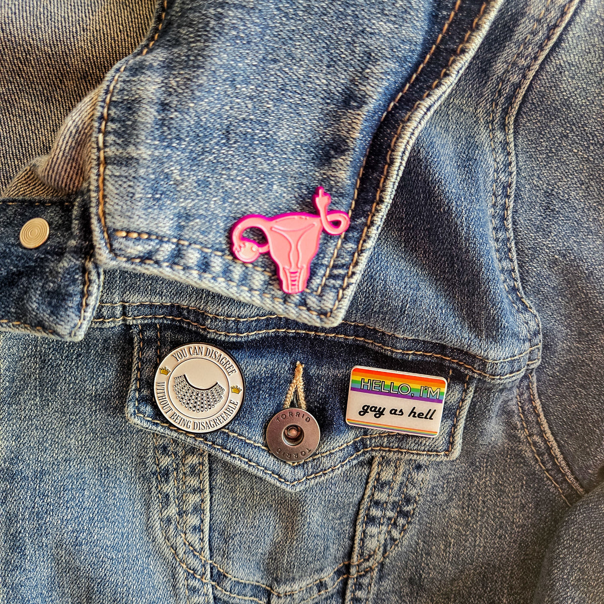 Uterus pin