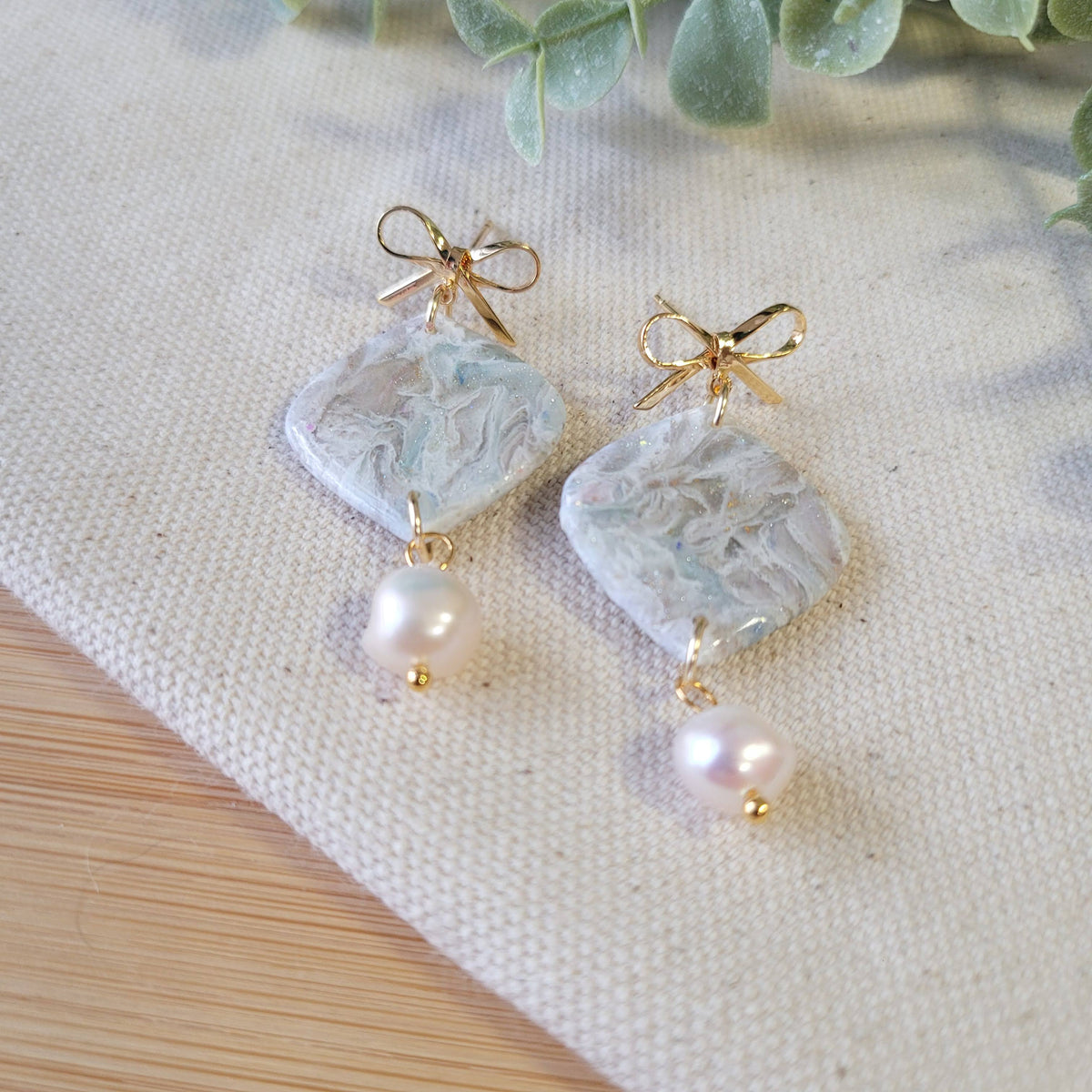 Opal Pearl Pointed Drop