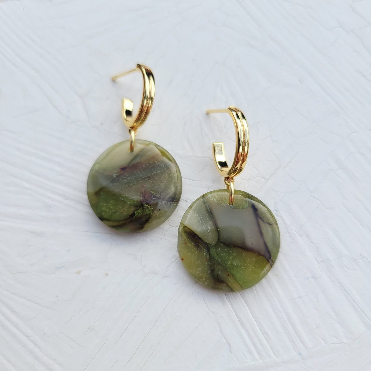 Olive Green Circle