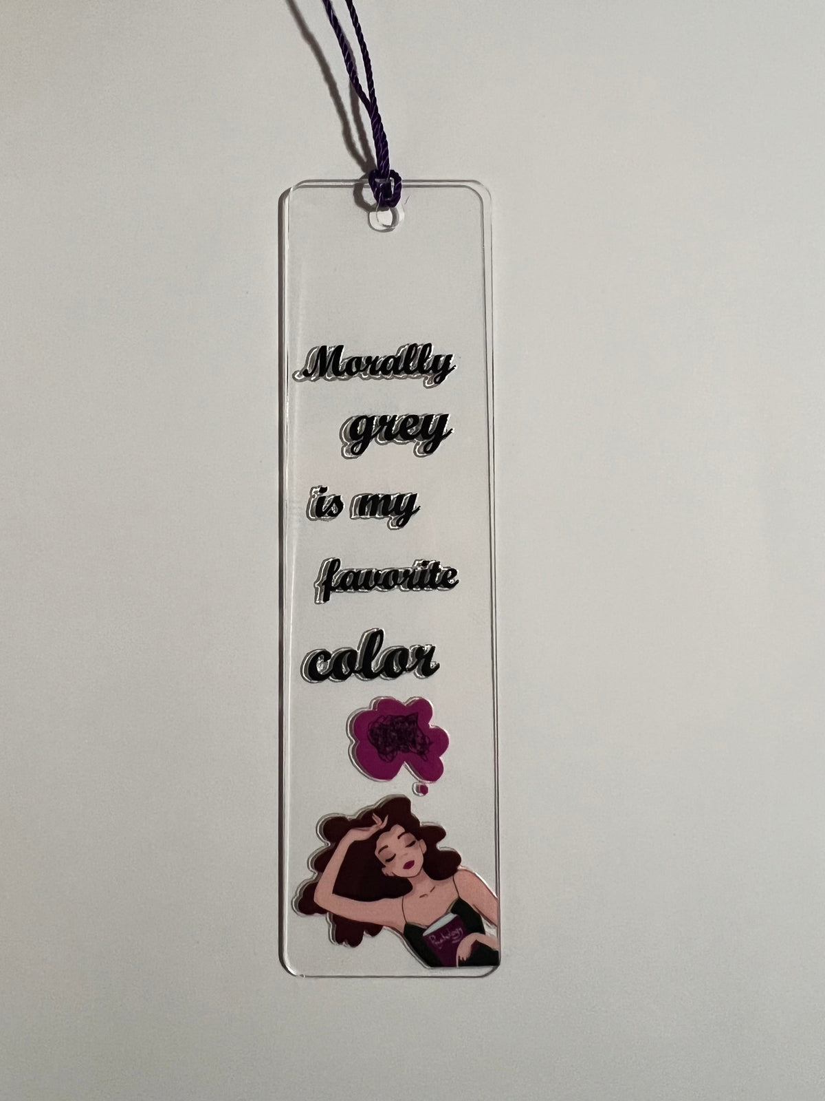 Smut Reader Bookmarks | Funny Acrylic Bookmarks for Romance Readers | Bossy Scribes
