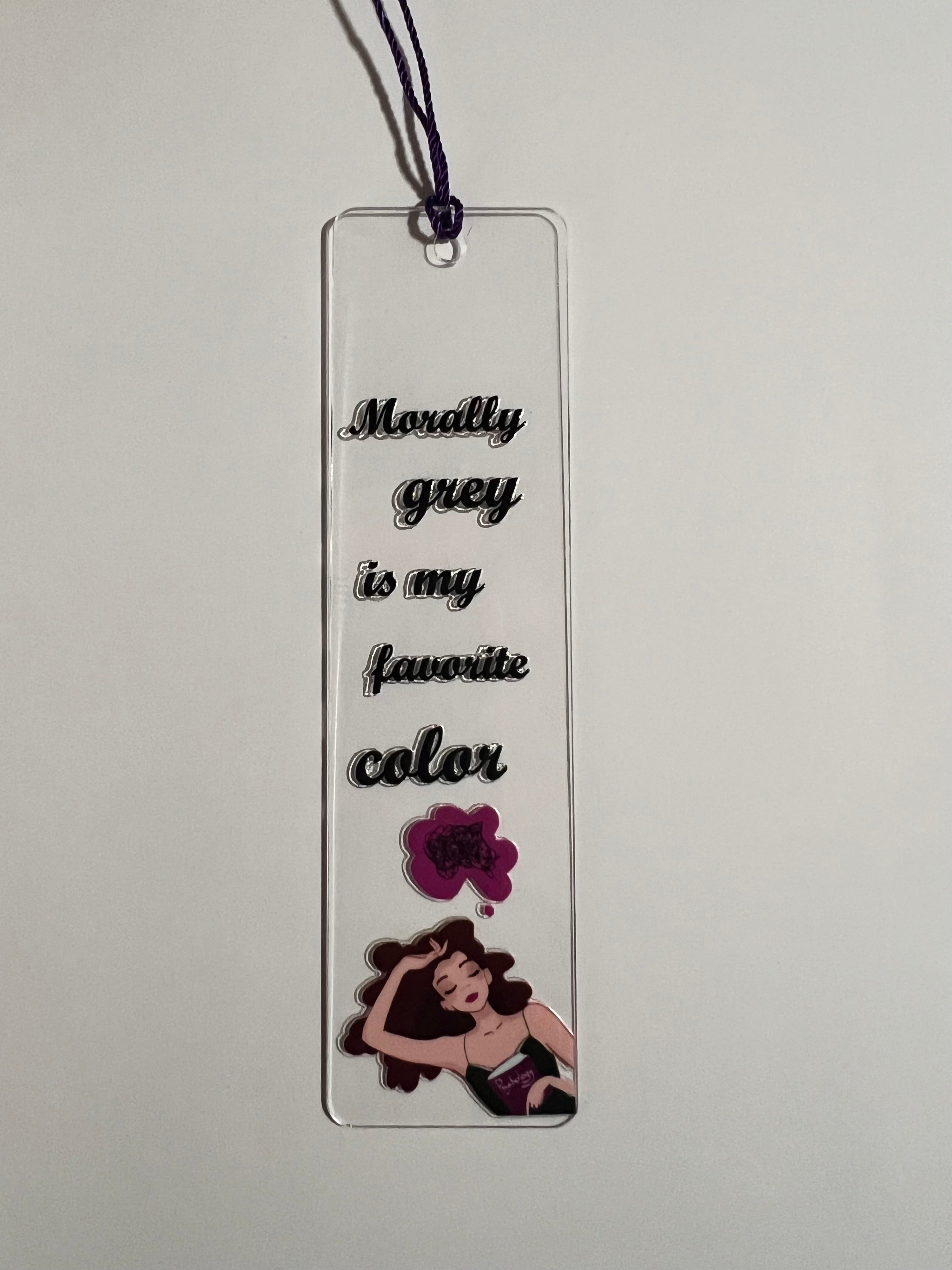 Smut Reader Bookmarks | Funny Acrylic Bookmarks for Romance Readers | Bossy Scribes