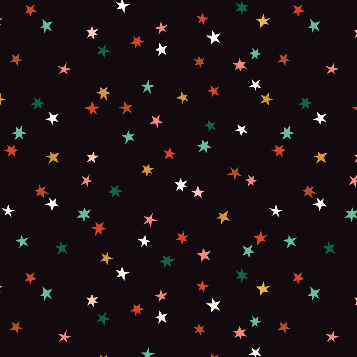 Holiday Sparkle Black from Merry and Mod Organic Cotton