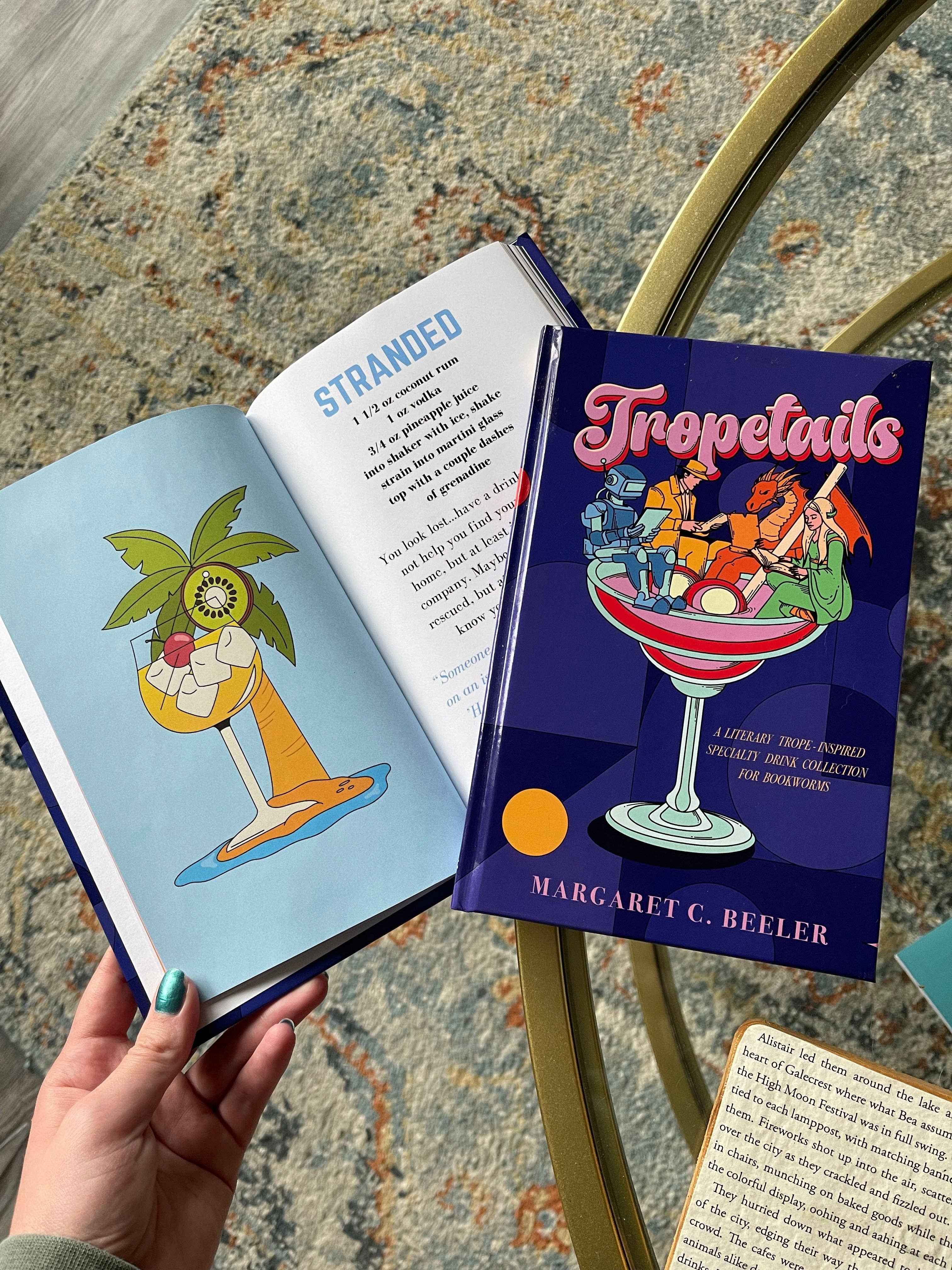 Tropetails Cocktail & Mocktail Recipe Book | Bookish Drink Recipes