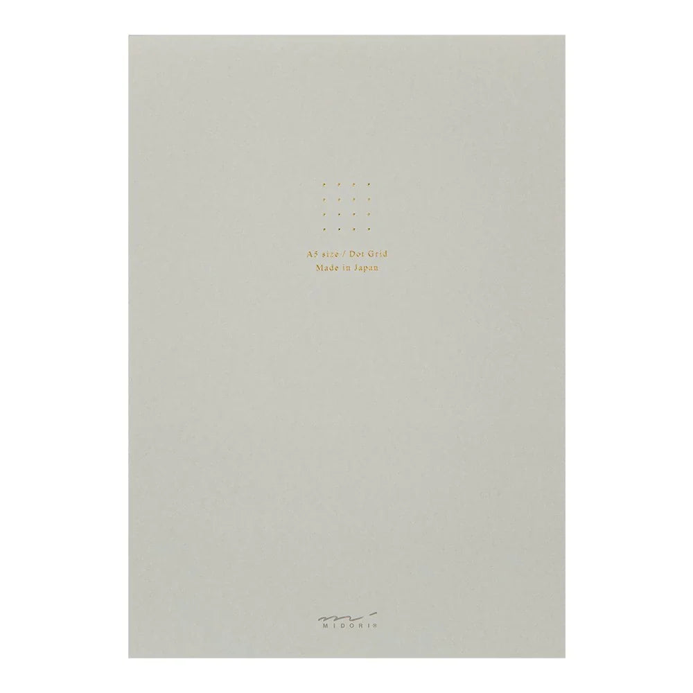 Midori A5 Paper Pad Dot Grid, Multiple Colors