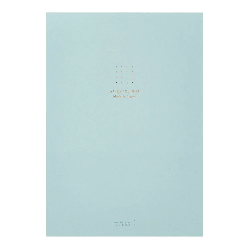 Midori A5 Paper Pad Dot Grid, Multiple Colors