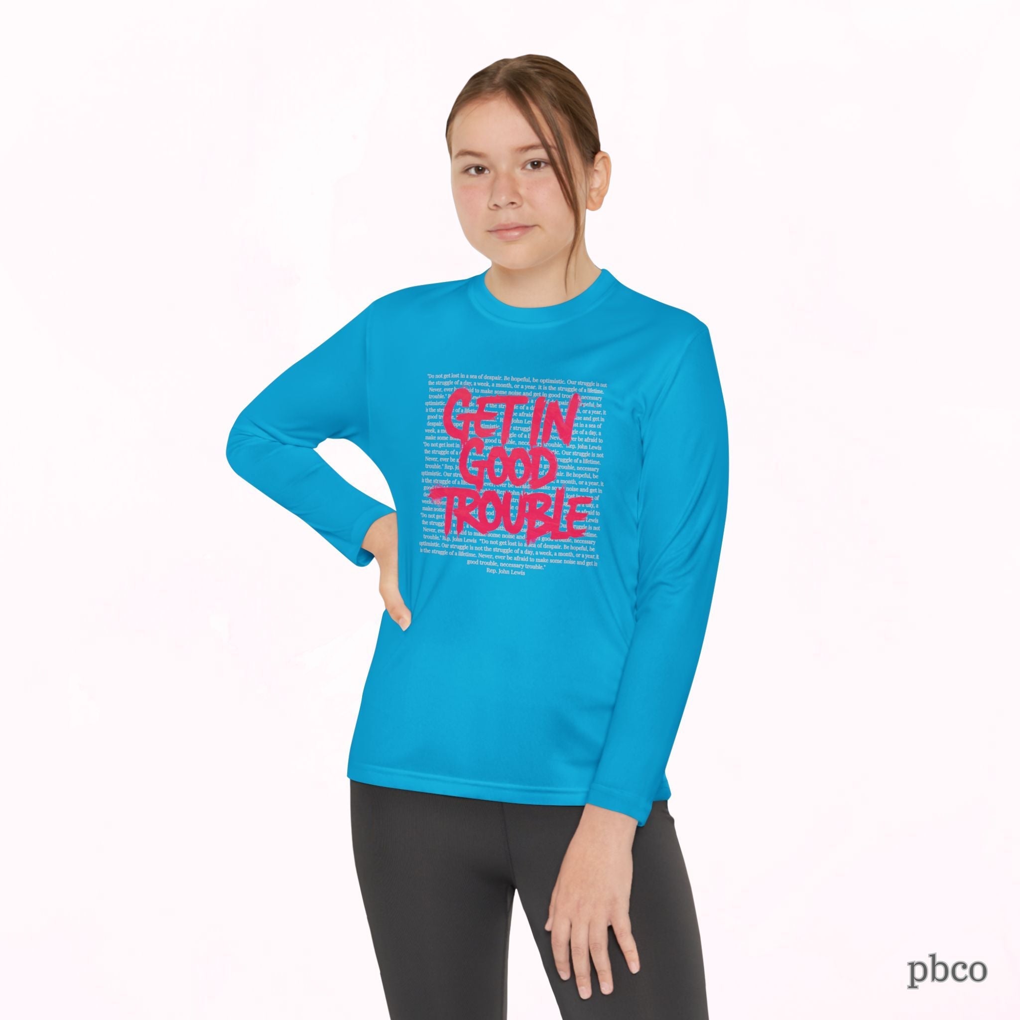 Youth Long Sleeve Graphic Tee &
