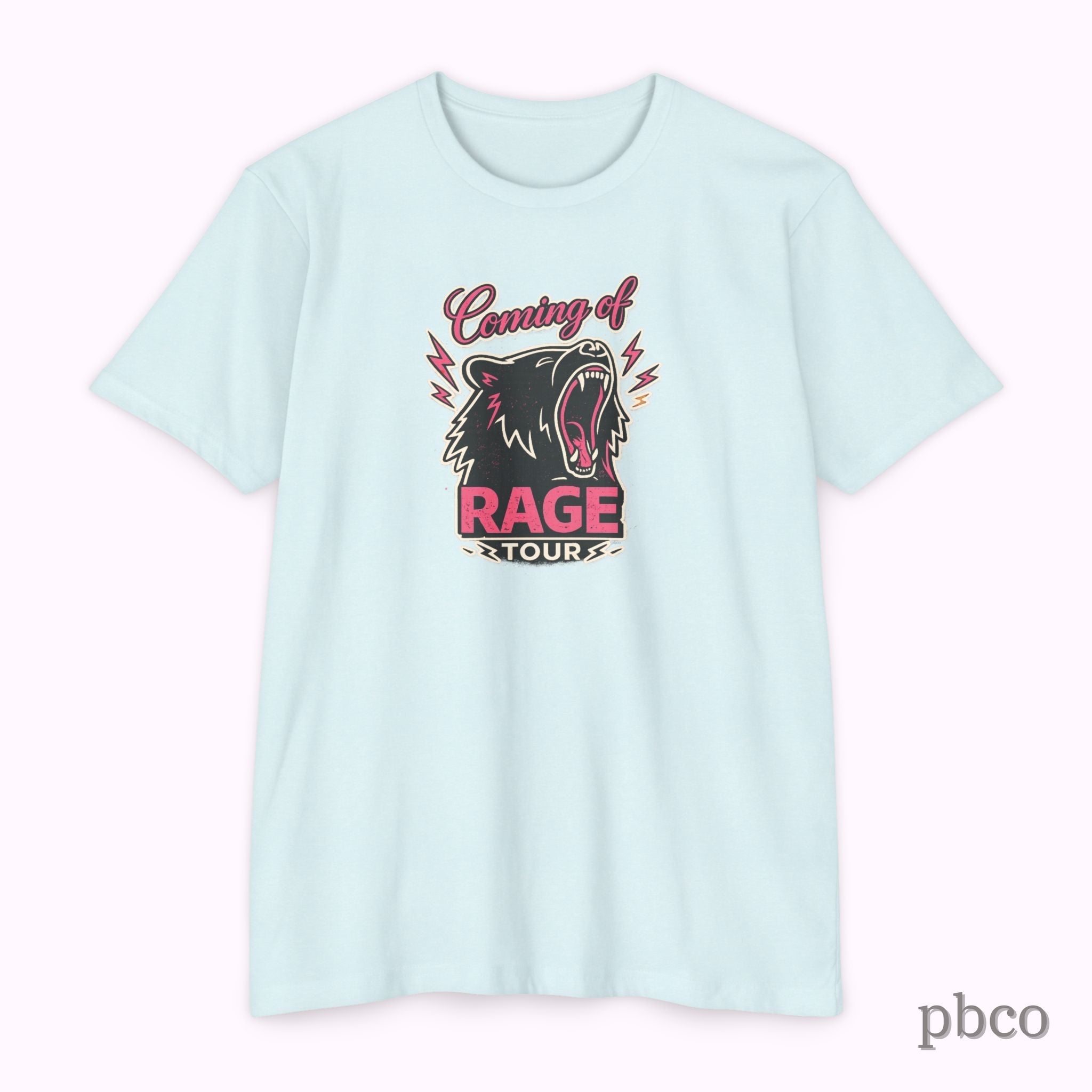 Rage Tour Graphic Unisex Tri-blend T‑Shirt