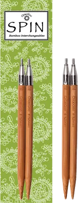 ChiaoGoo SPIN Bamboo Tips - 4" (10cm)