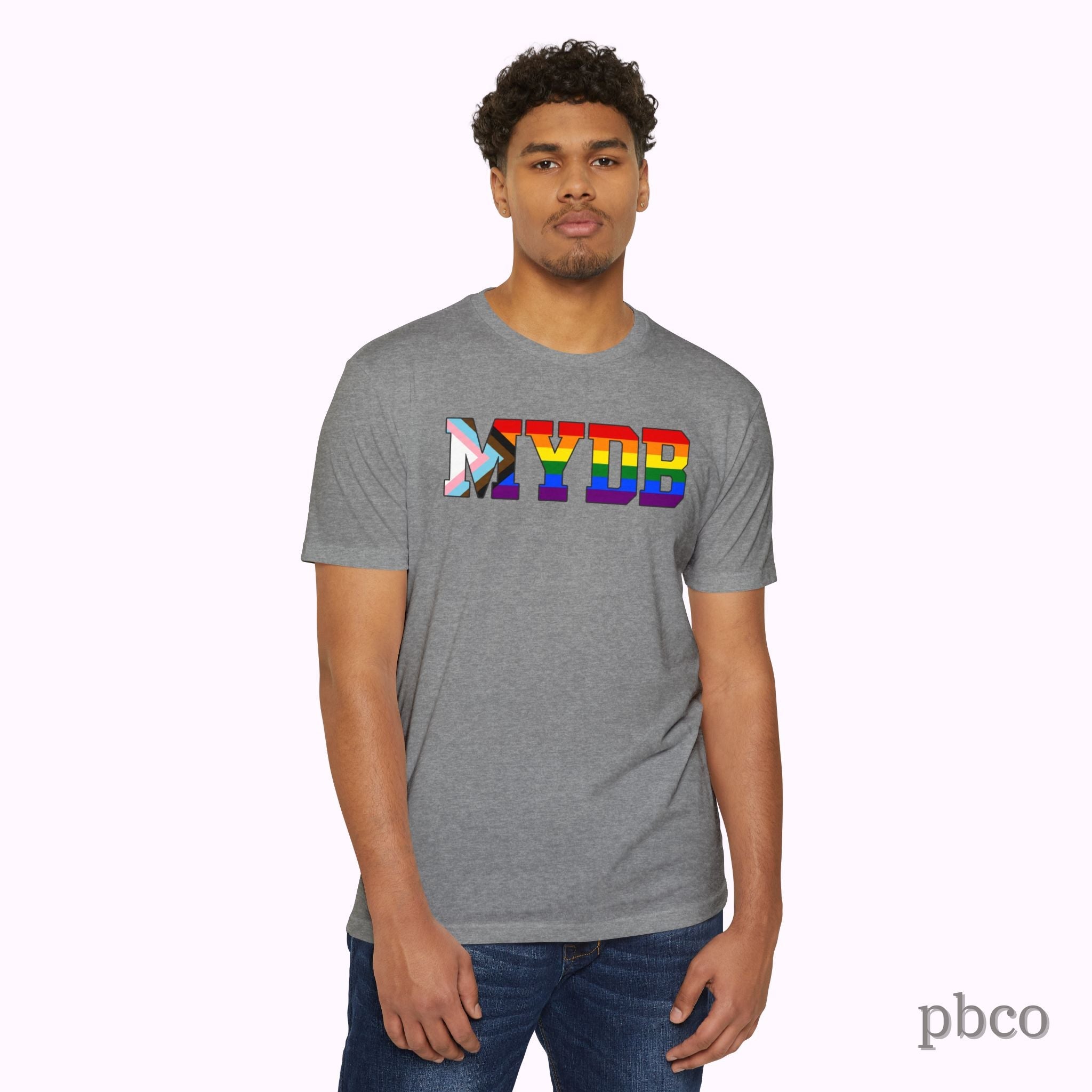 MYDB T-Shirt | Mind Your Damn Business | Progress Pride