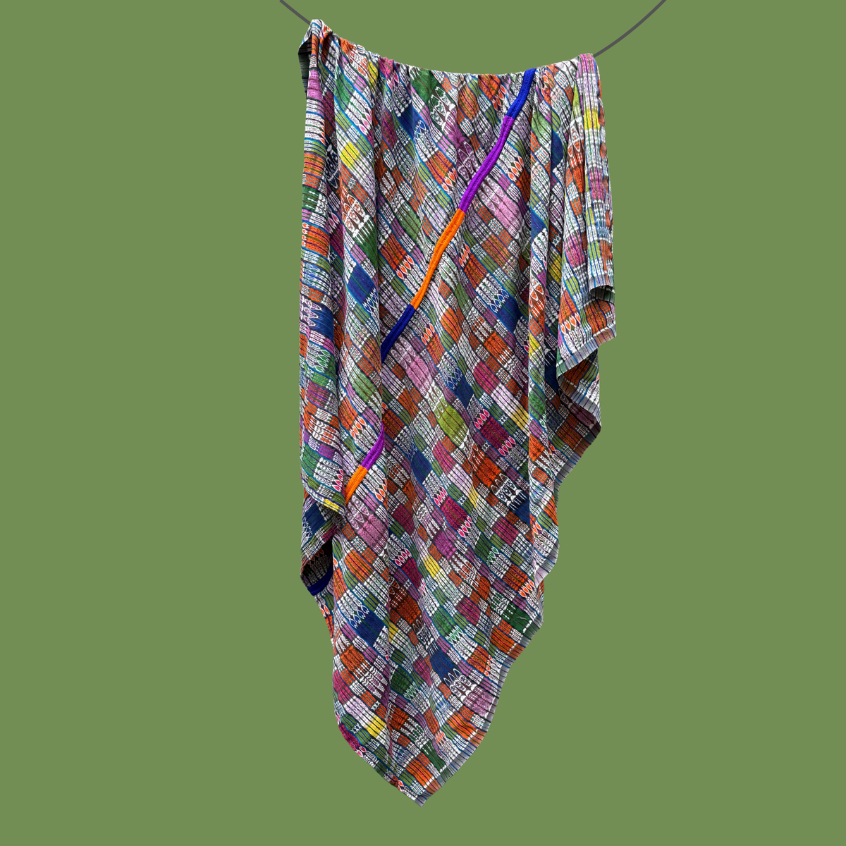 One-of-a-Kind Cotton Corte Blanket