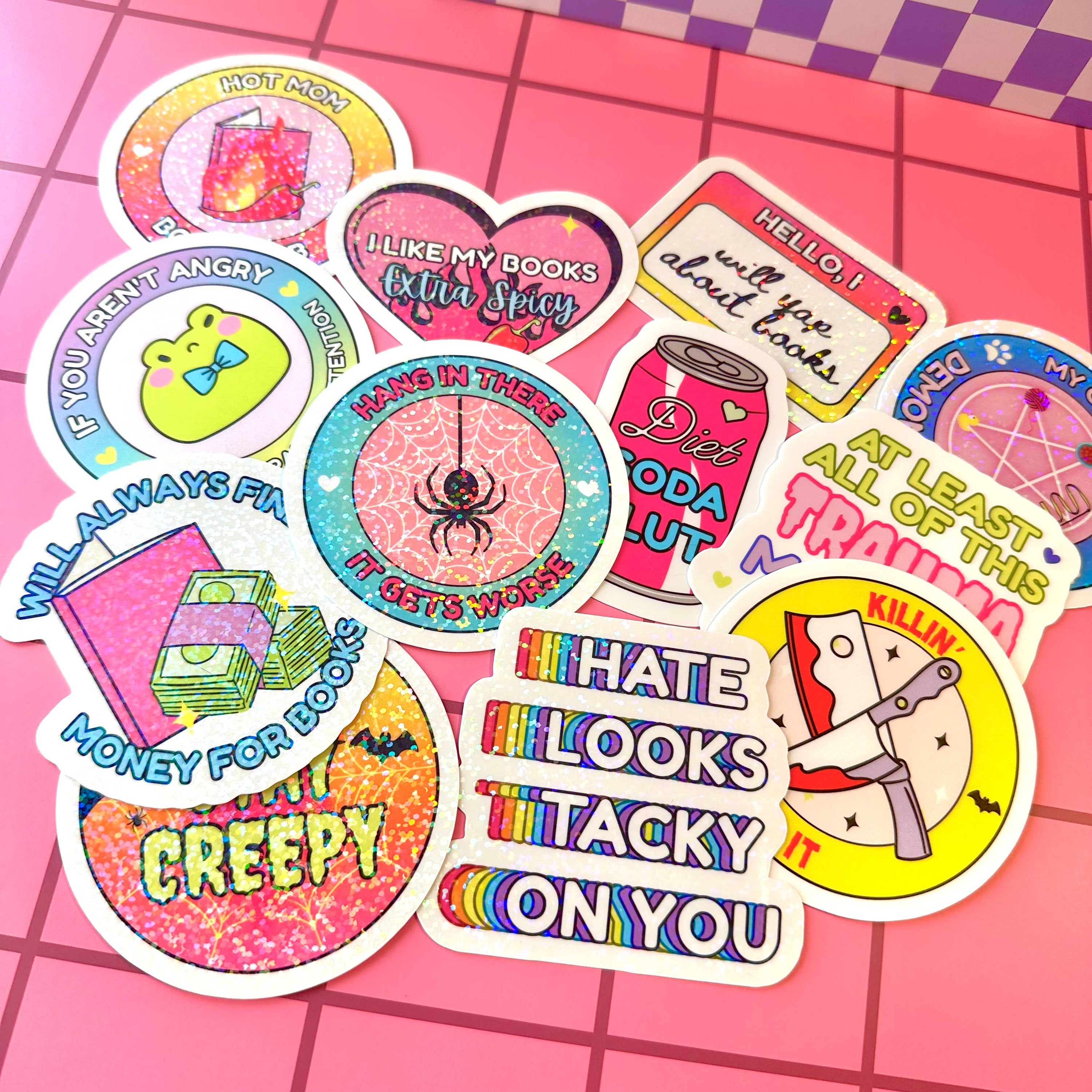 Bookish Sticker Blind Bag | Mystery 3" Stickers