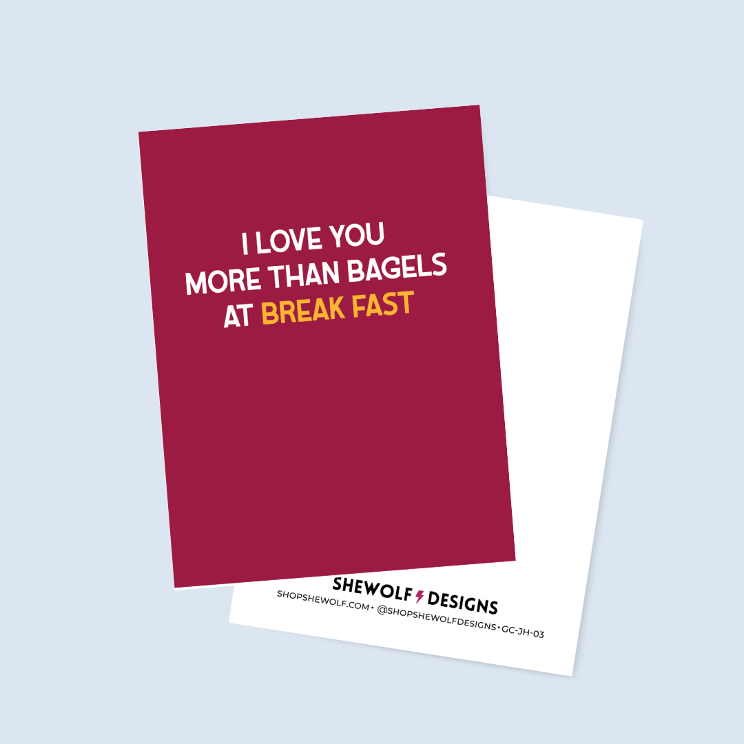 Break Fast Yom Kippur Card