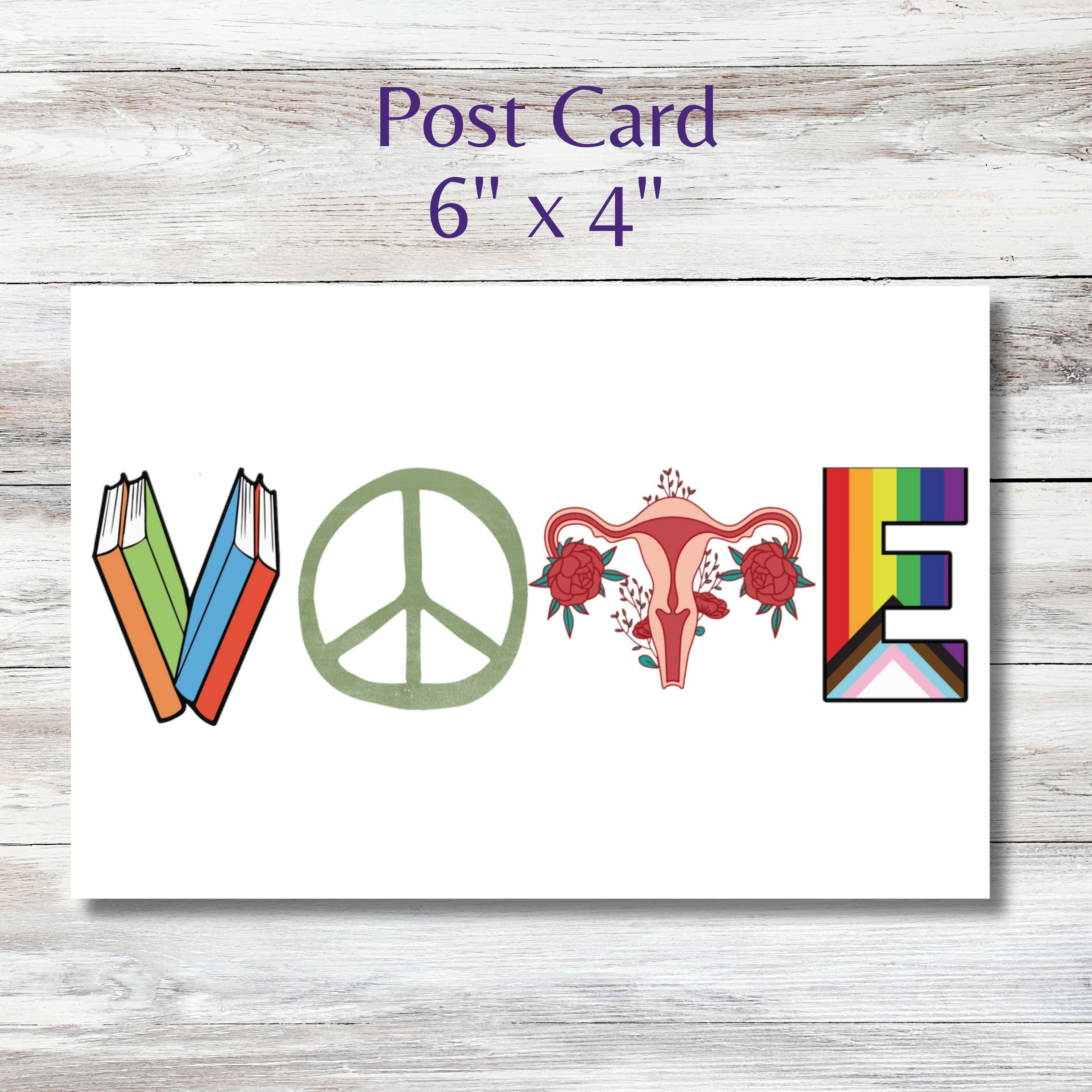 Postcards to Voters: Vote Political Postcard