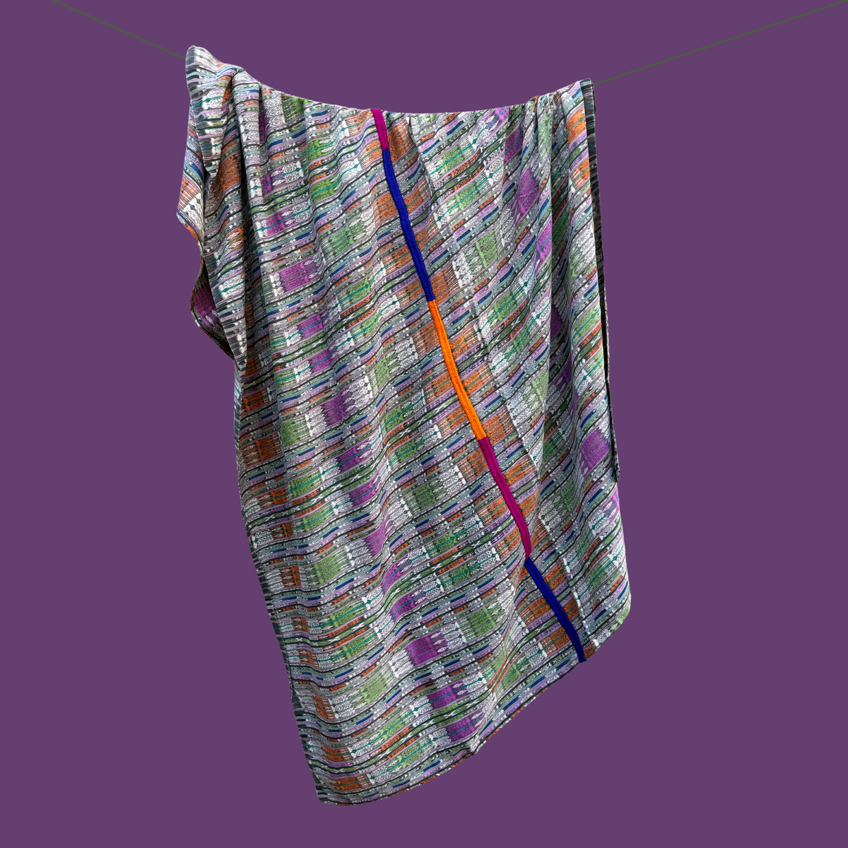One-of-a-Kind Cotton Corte Blanket