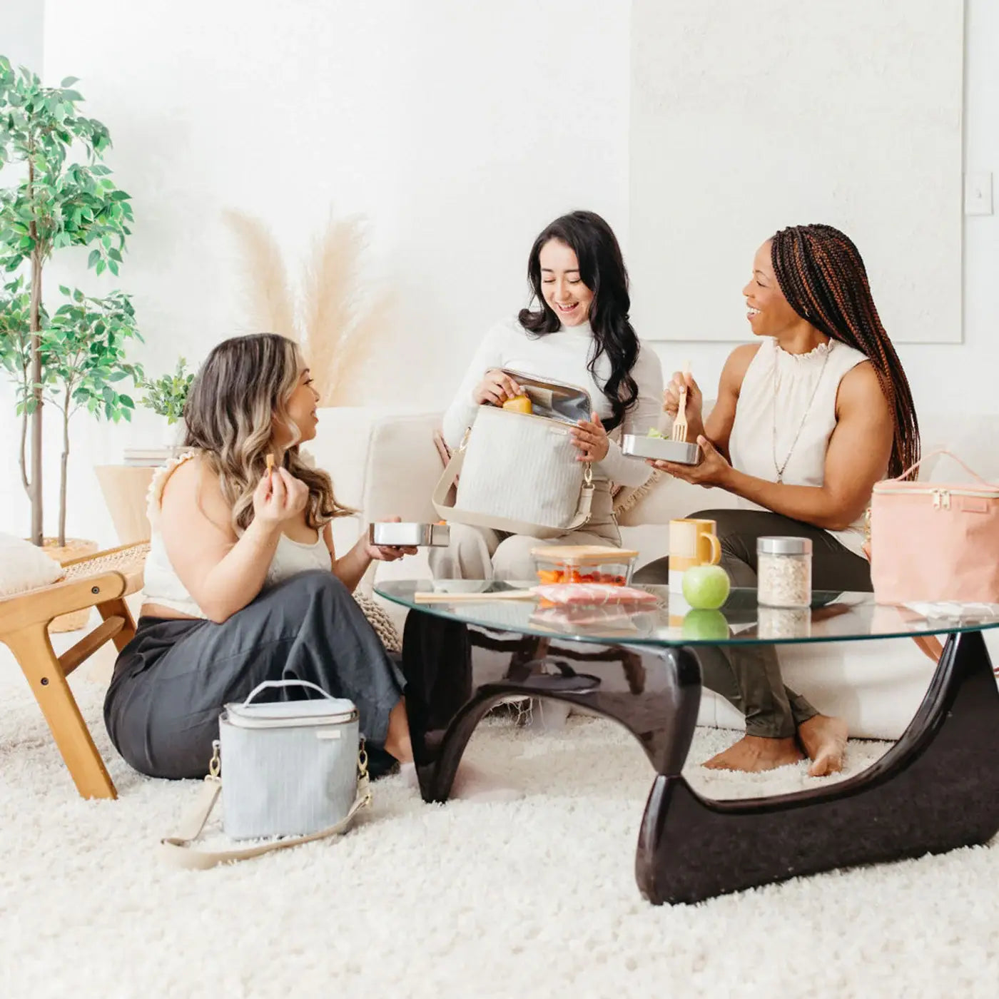 Colour Block Petite Lunch Poche