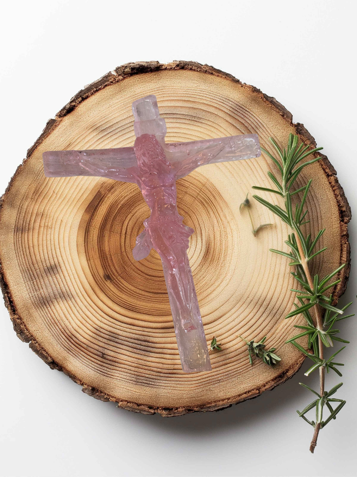 Jesus Crucified Resin Cross