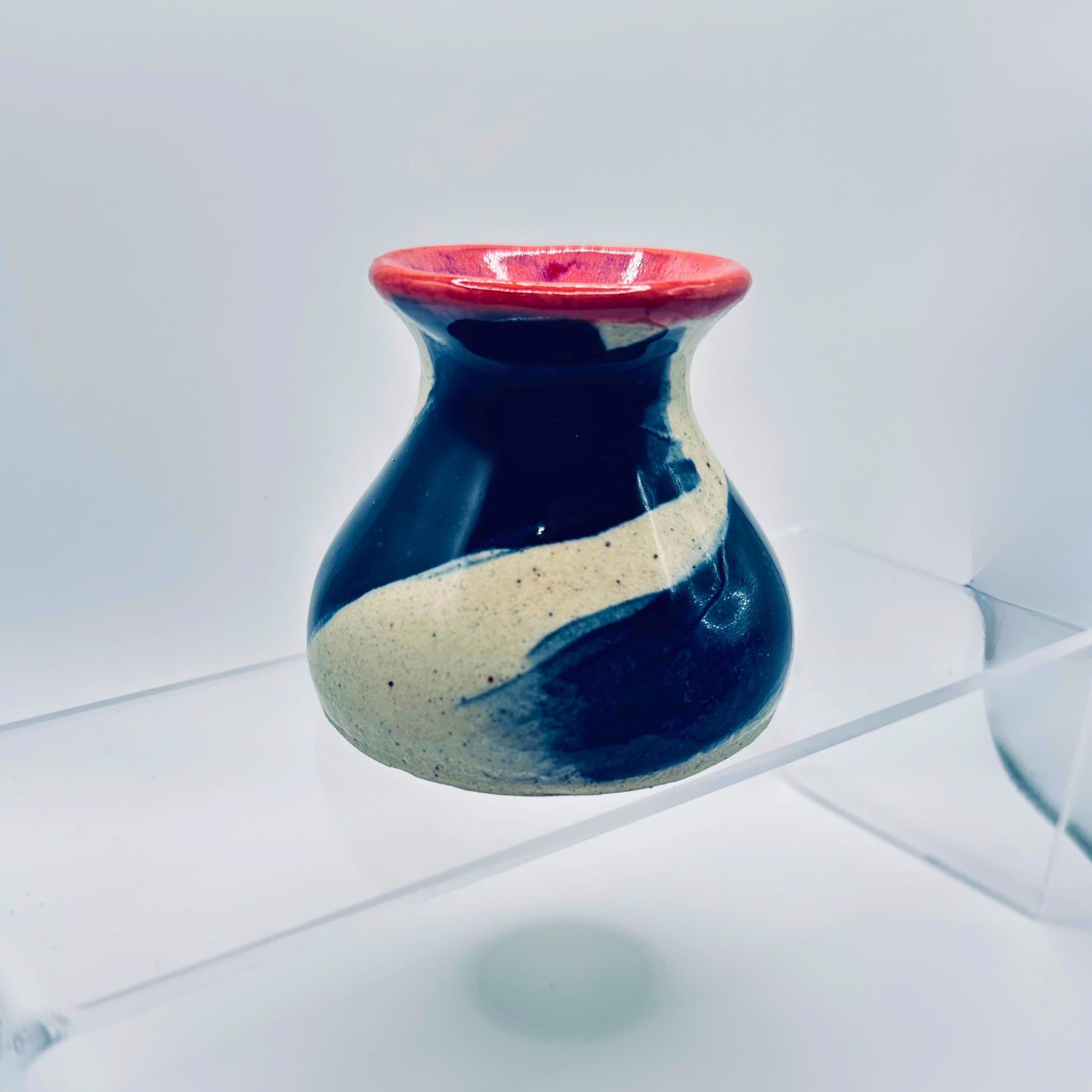 Handmade Ceramic Vase - Swirl
