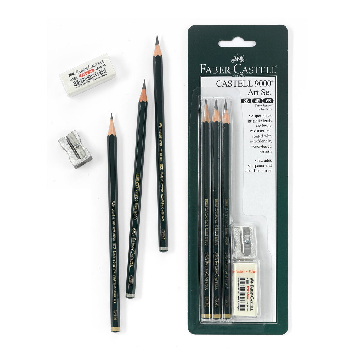 Castell 9000 Graphite Pencils, Art Set