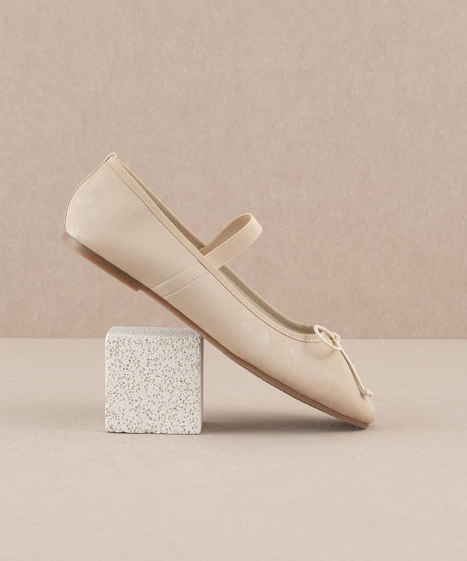 The London Beige | Ballet Pointe Flat
