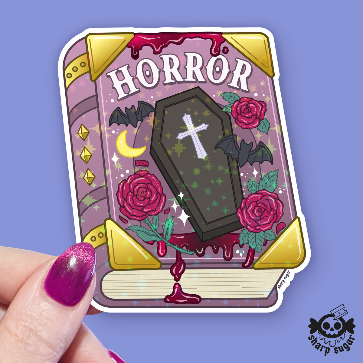 Illustrated card with &
