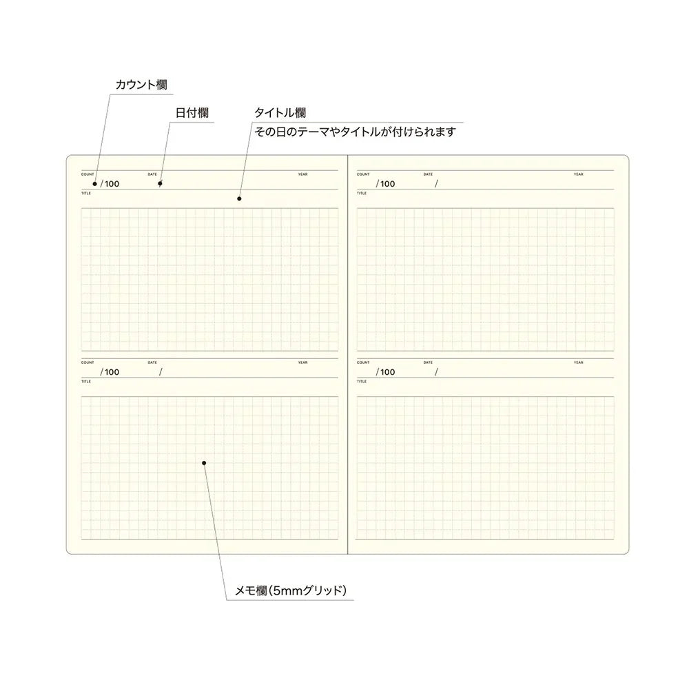 Style Notebook, 100 Days
