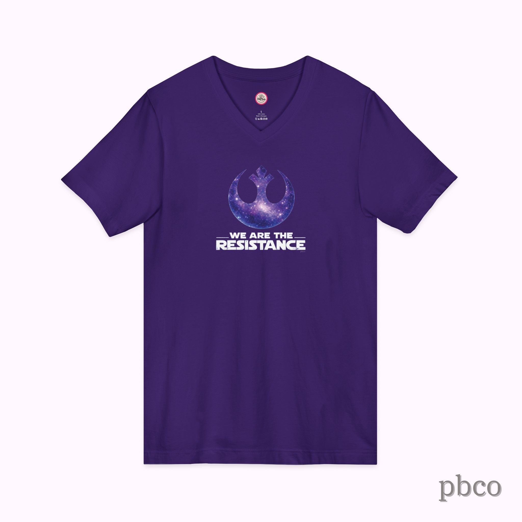 We Are The Resistance V-neck Tee
