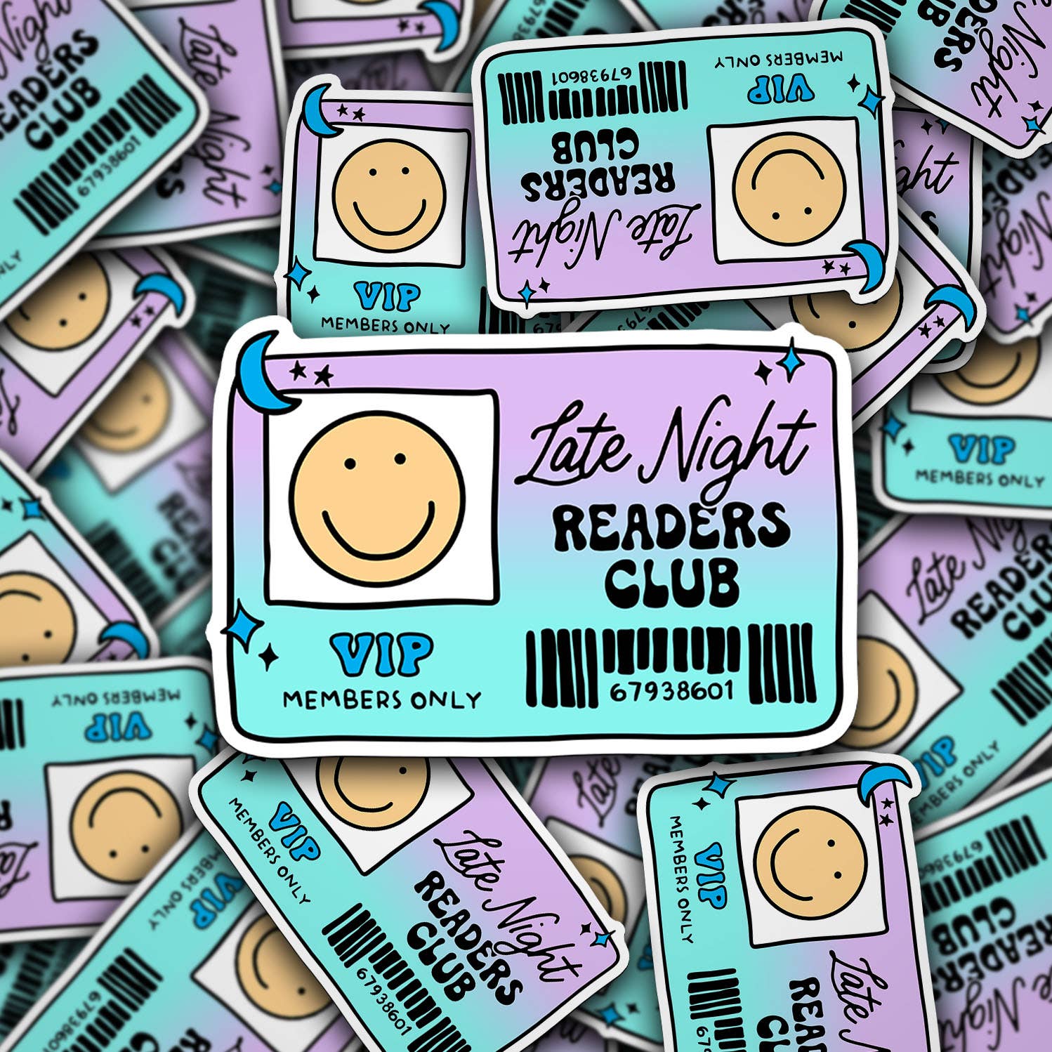 Late Night Readers Club Decal
