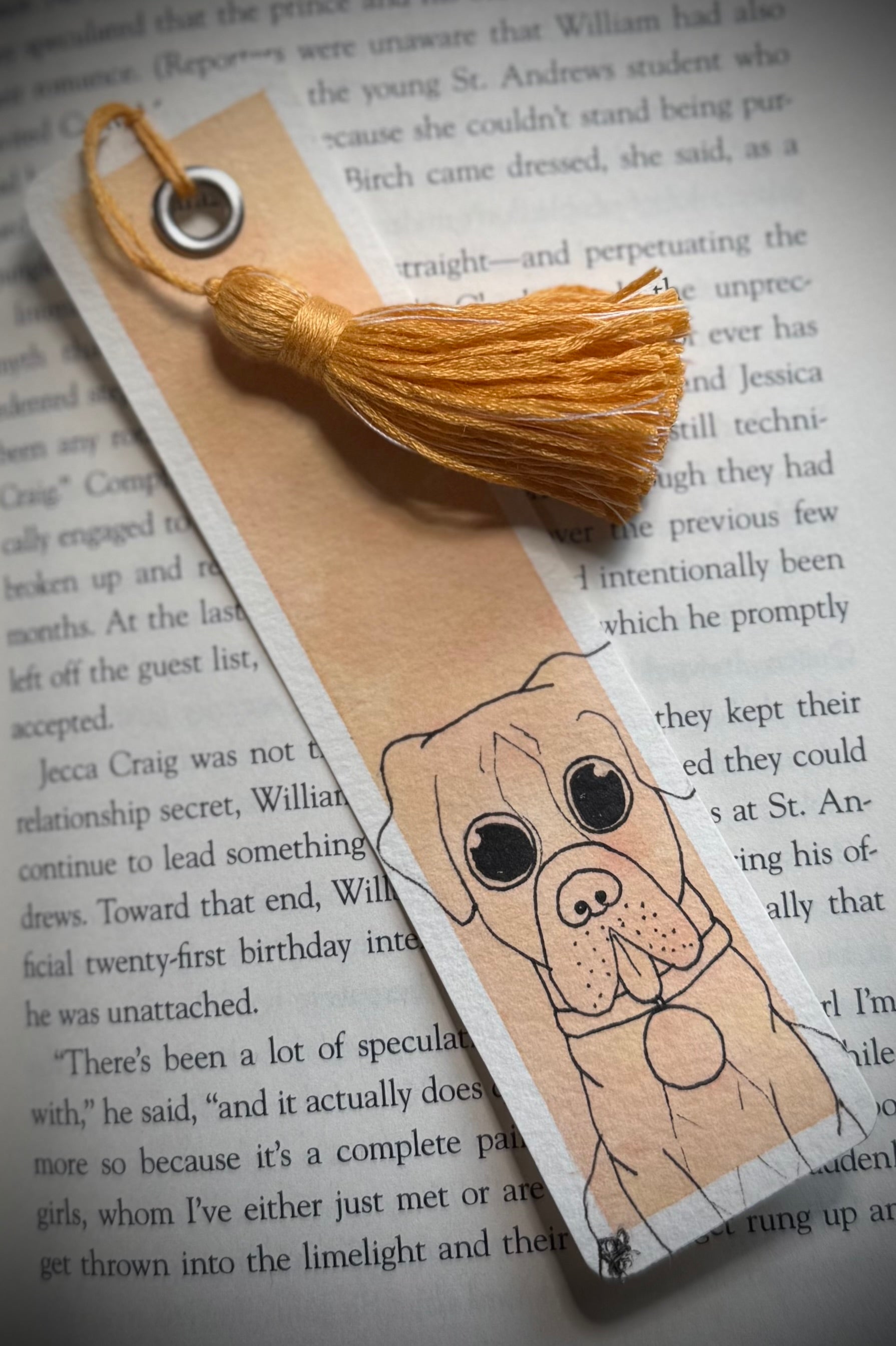 Boxer Bookmark