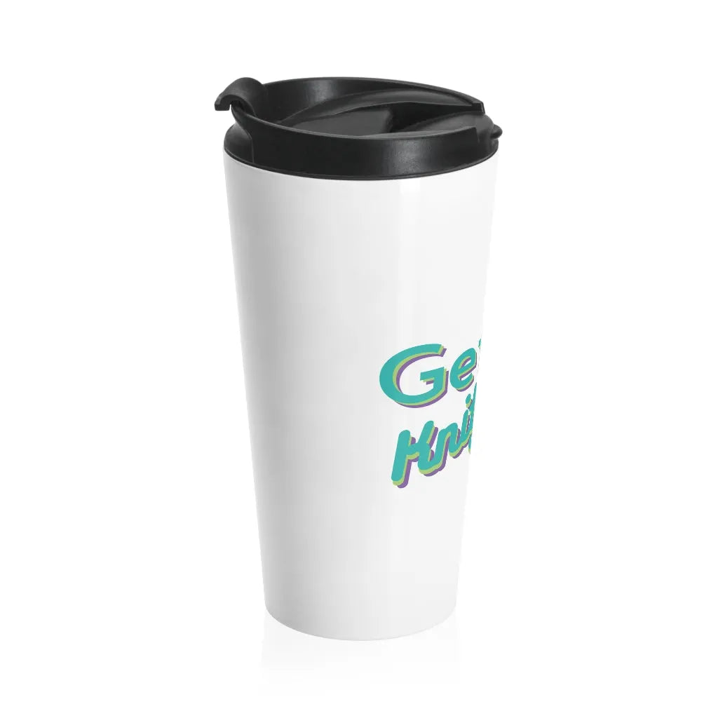 Get Knitfaced Stainless Steel Travel Mug