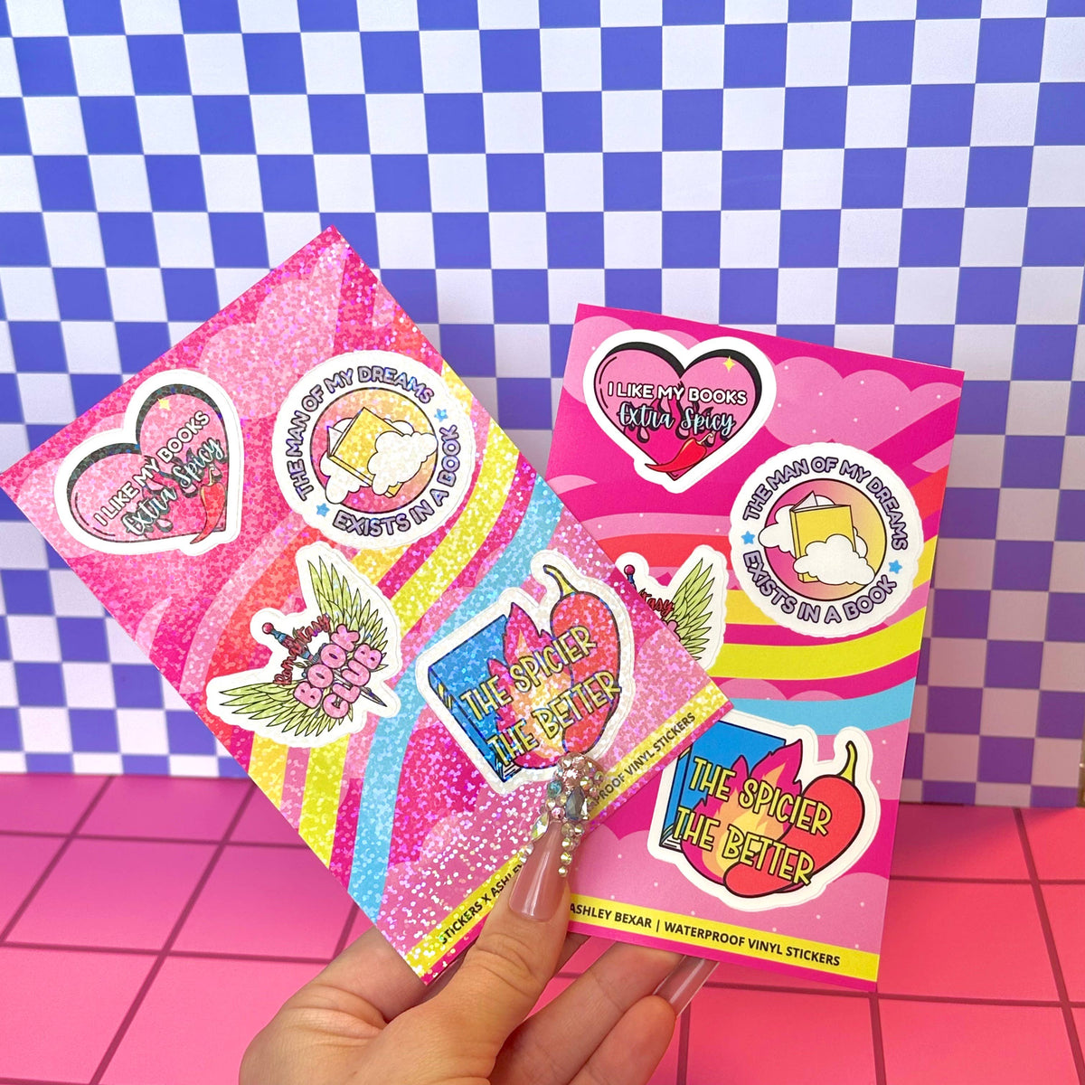 Bookish Smut Waterproof Vinyl Sticker Sheet