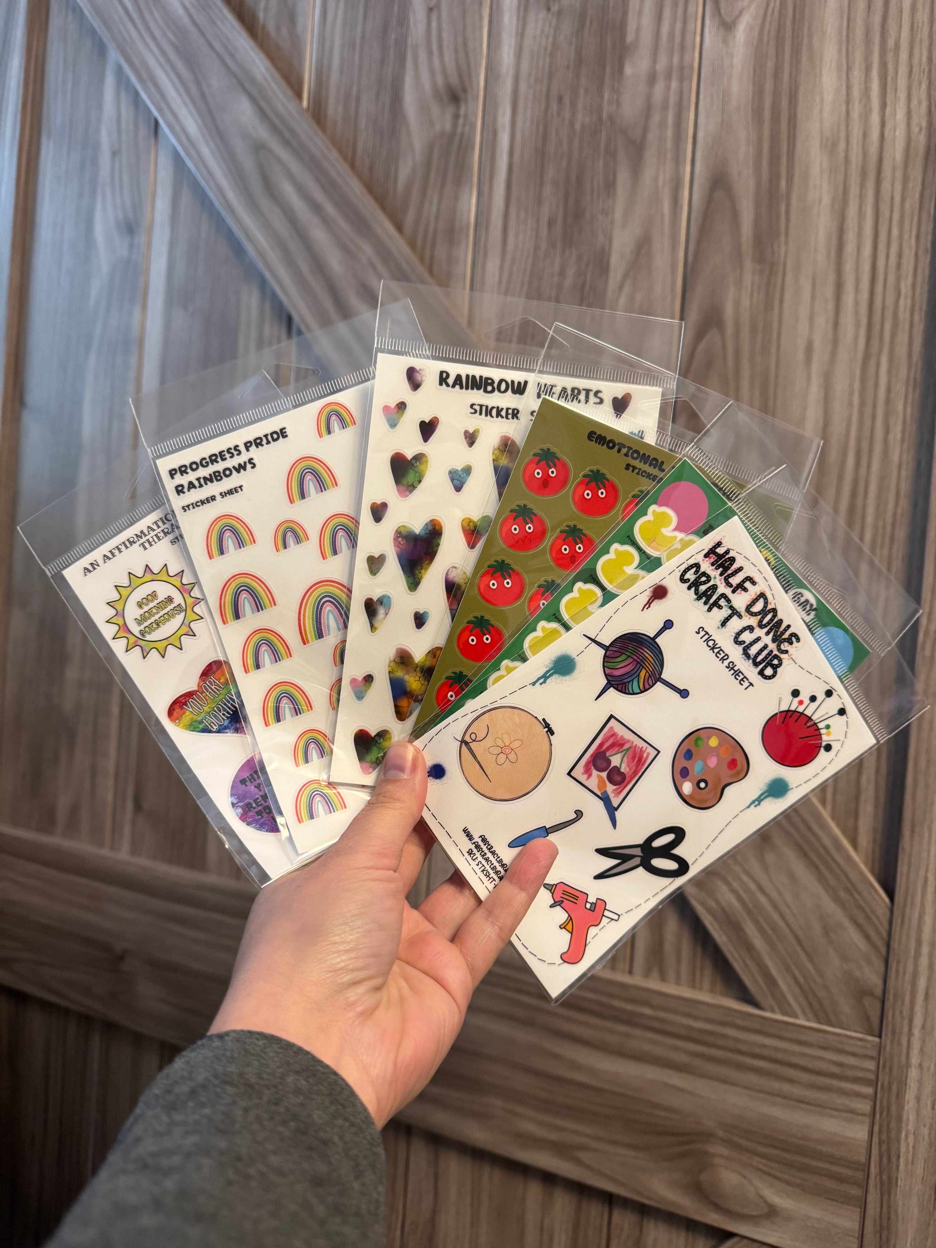 Positive Affirmation Sticker Sheet | Waterproof Vinyl Mental Health Stickers