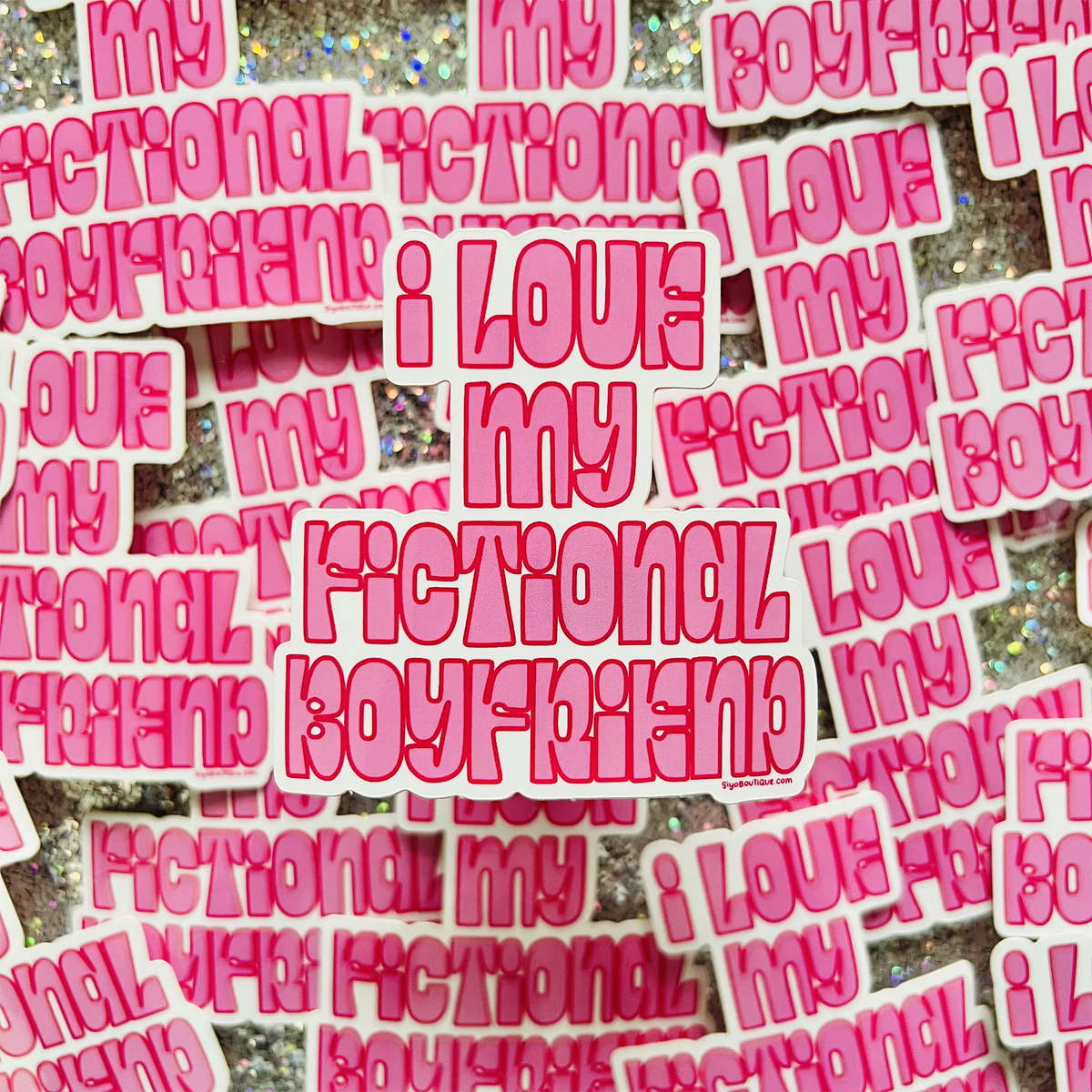 Stickers with text &