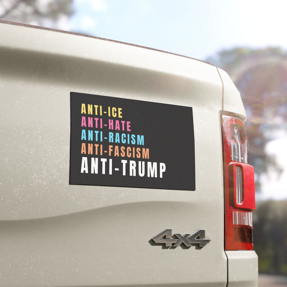 Anti-ICE Anti-Trump Magnet