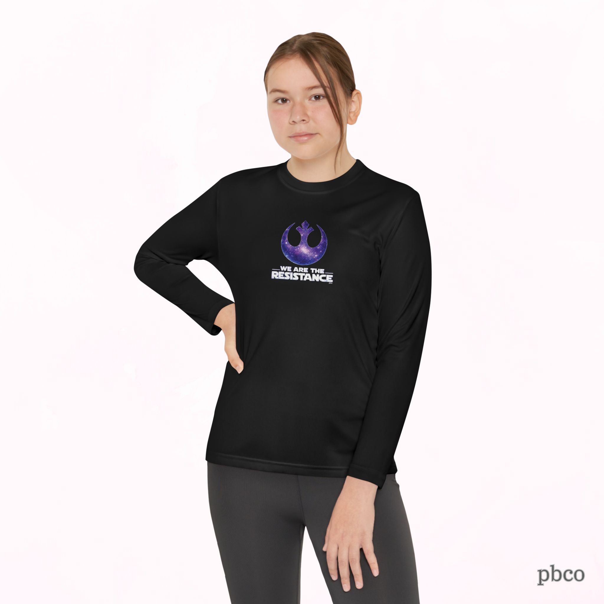Youth Long Sleeve Tee - We Are The Resistance