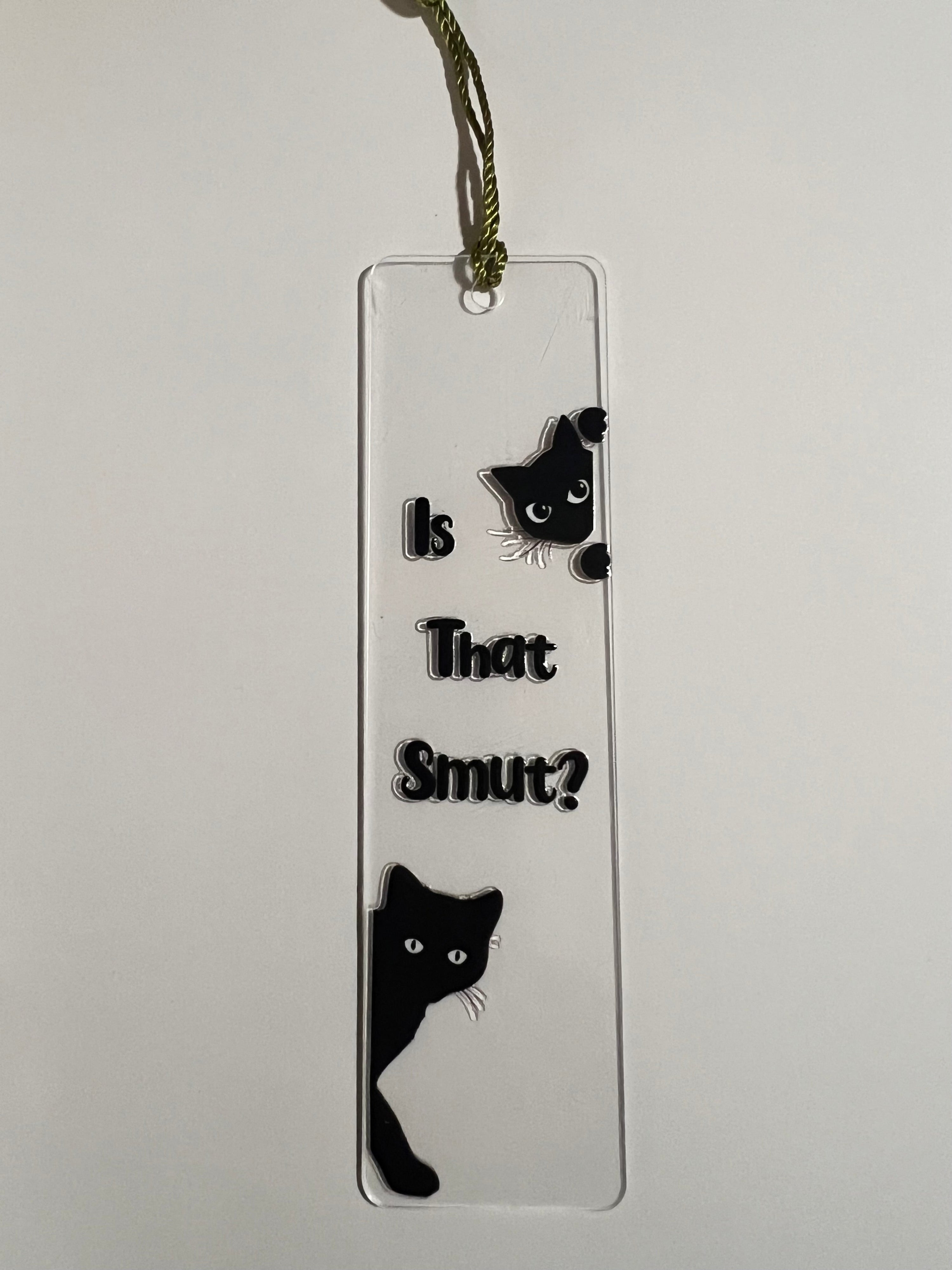 Smut Reader Bookmarks | Funny Acrylic Bookmarks for Romance Readers | Bossy Scribes