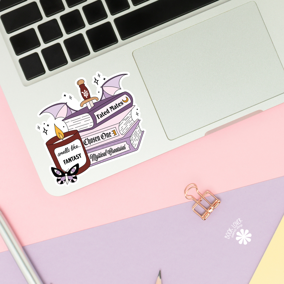Smells Like Fantasy Sticker | Fantasy Reader Gift