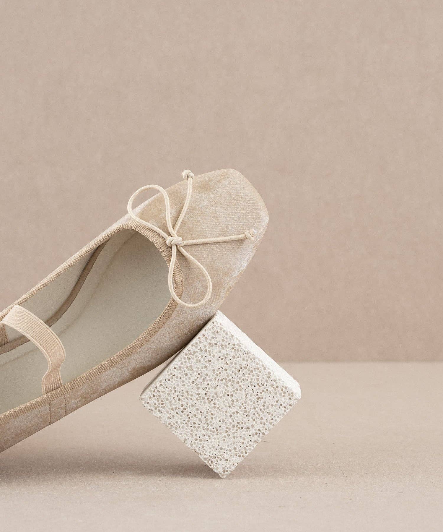 The London Beige | Ballet Pointe Flat
