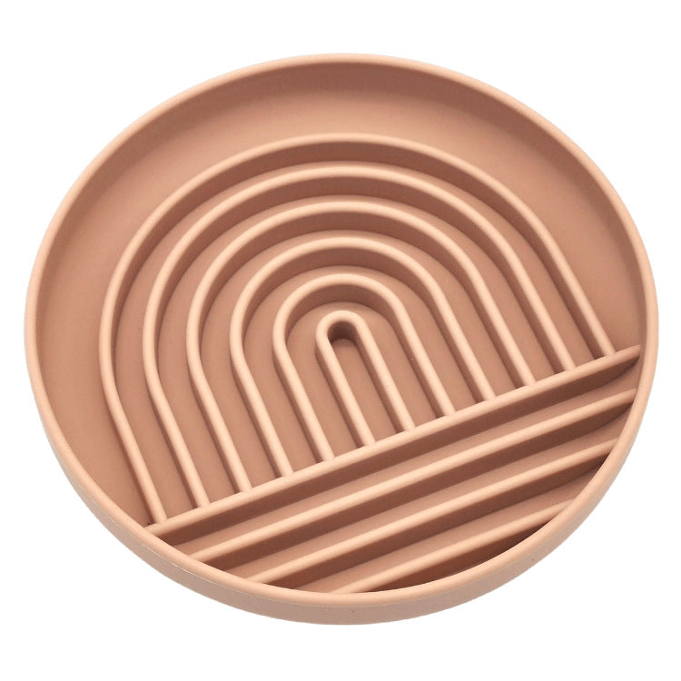 CalmBite Silicone Suction Slow Feeder Bowl