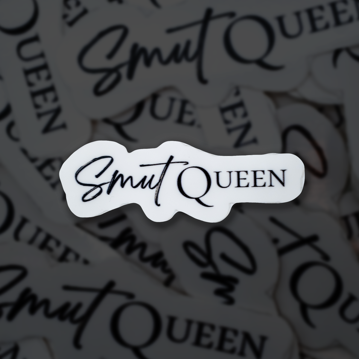 Sticker with &