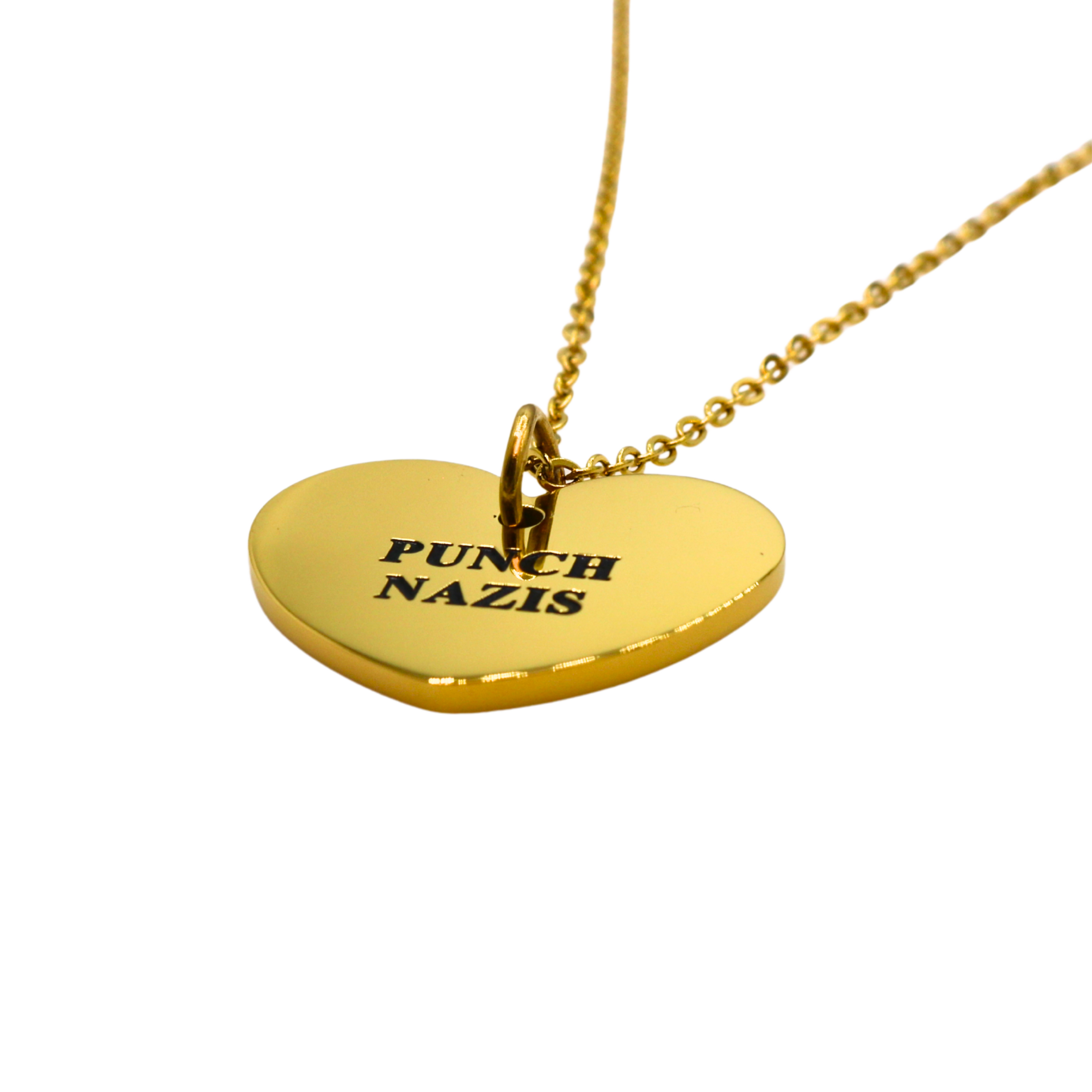 Punch Nazis Necklace